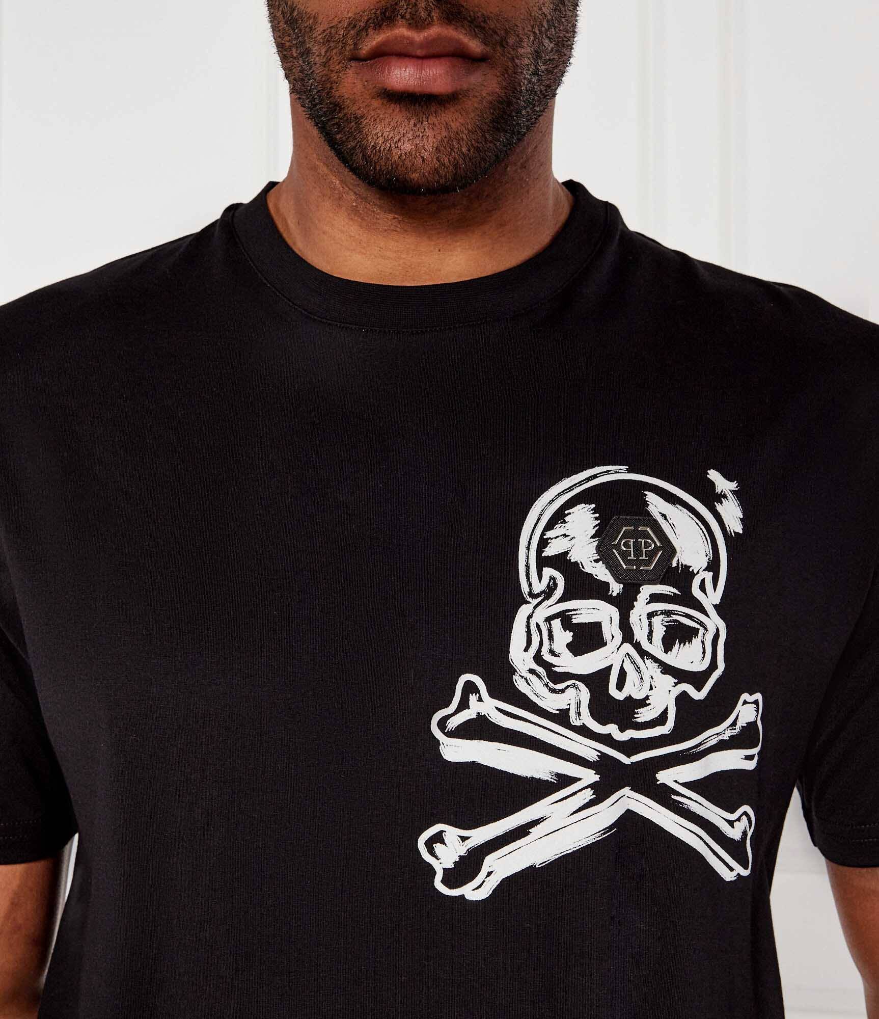 Philipp Plein Tricou Skull & Bones | Regular Fit