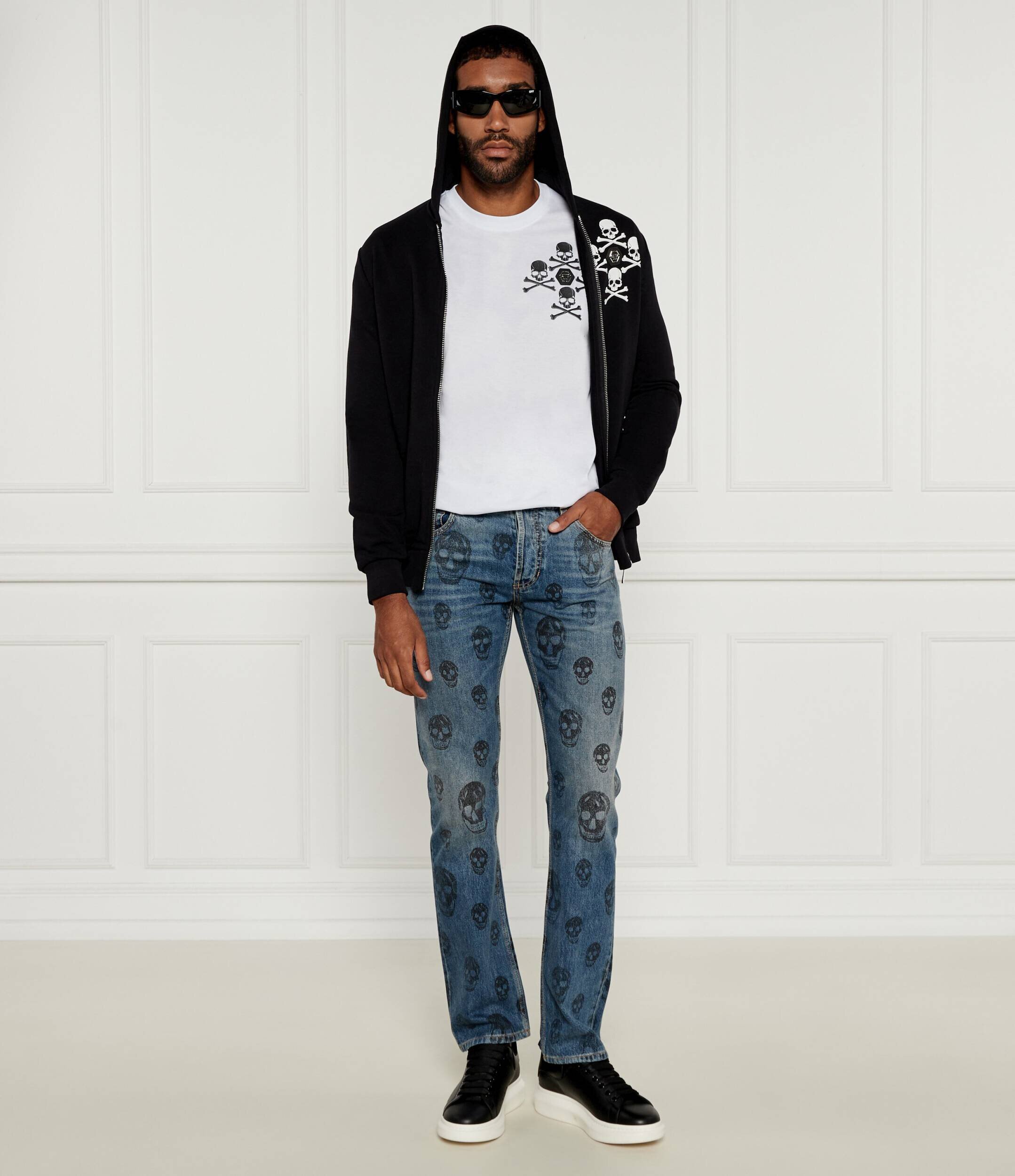 Philipp Plein Tricou Skull&Bones | Regular Fit