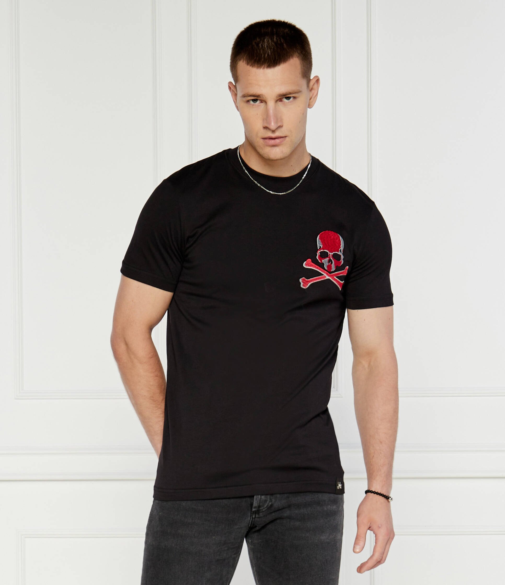 Philipp Plein Tricou Skull&Bones | Regular Fit