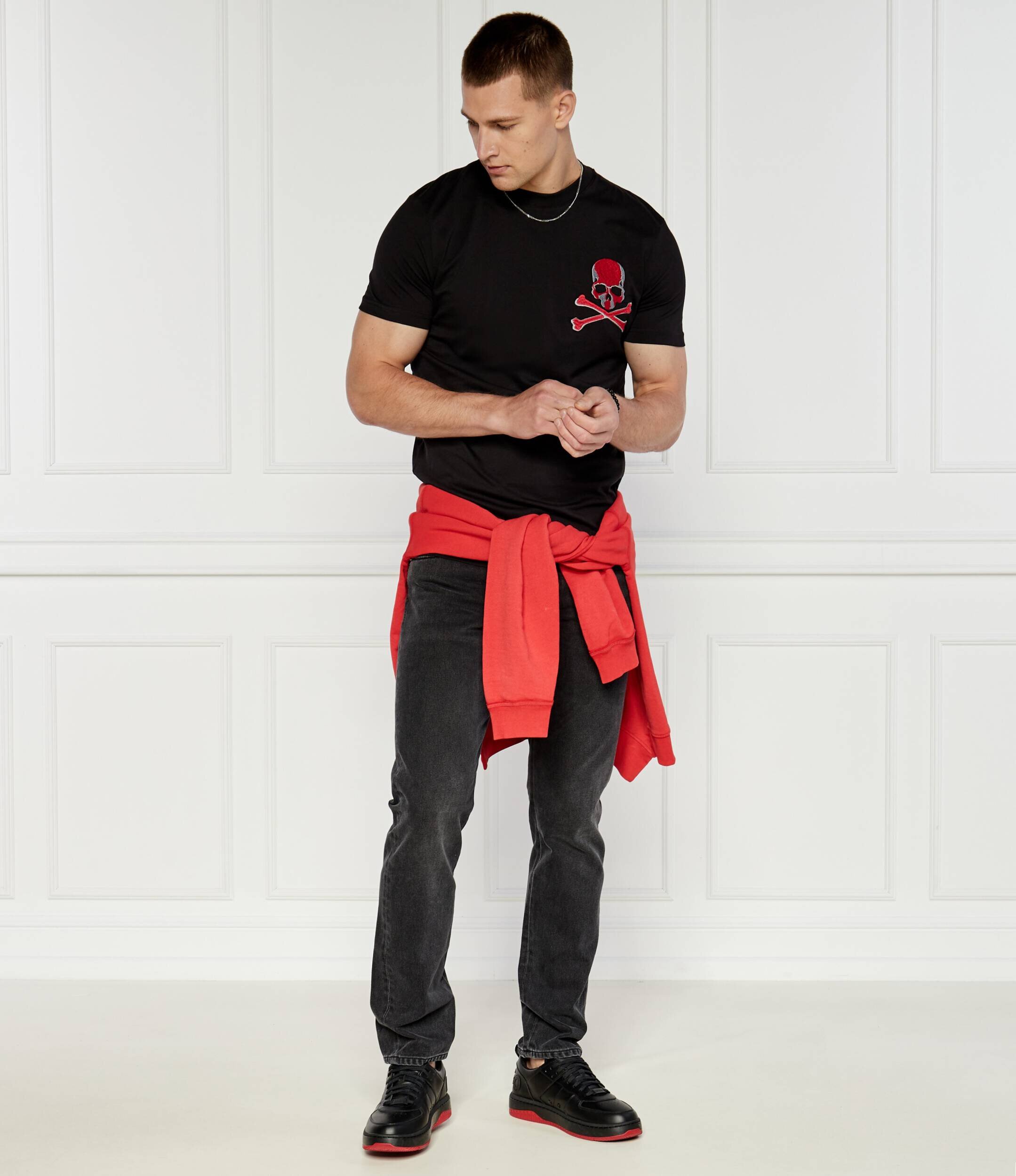 Philipp Plein Tricou Skull&Bones | Regular Fit