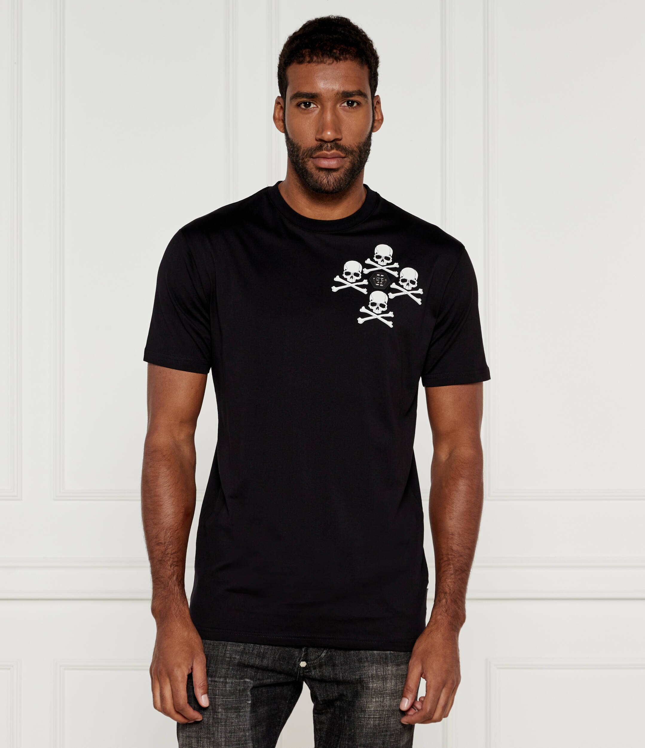 Philipp Plein Tricou Skull&Bones | Regular Fit