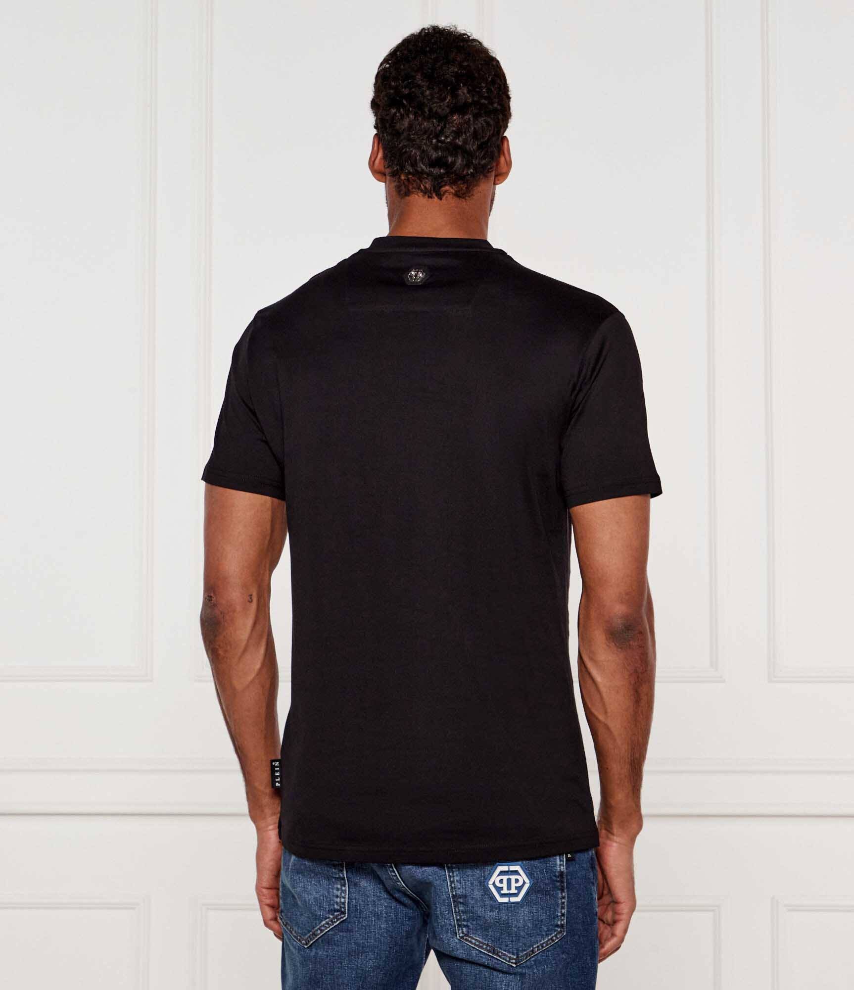 Philipp Plein Tricou Skull Coursive | Regular Fit
