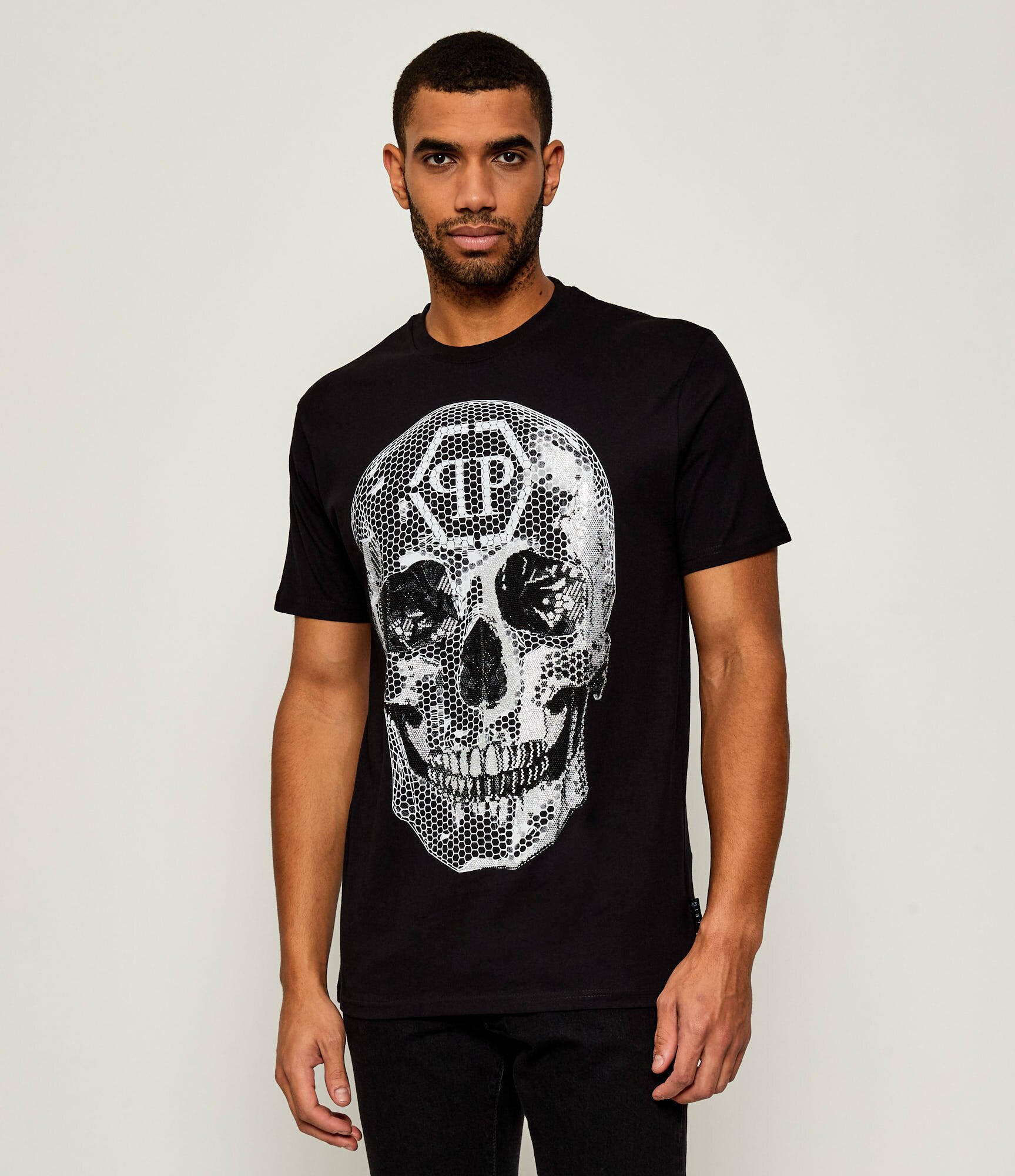 Philipp Plein Tricou Skull Strass | regular fit
