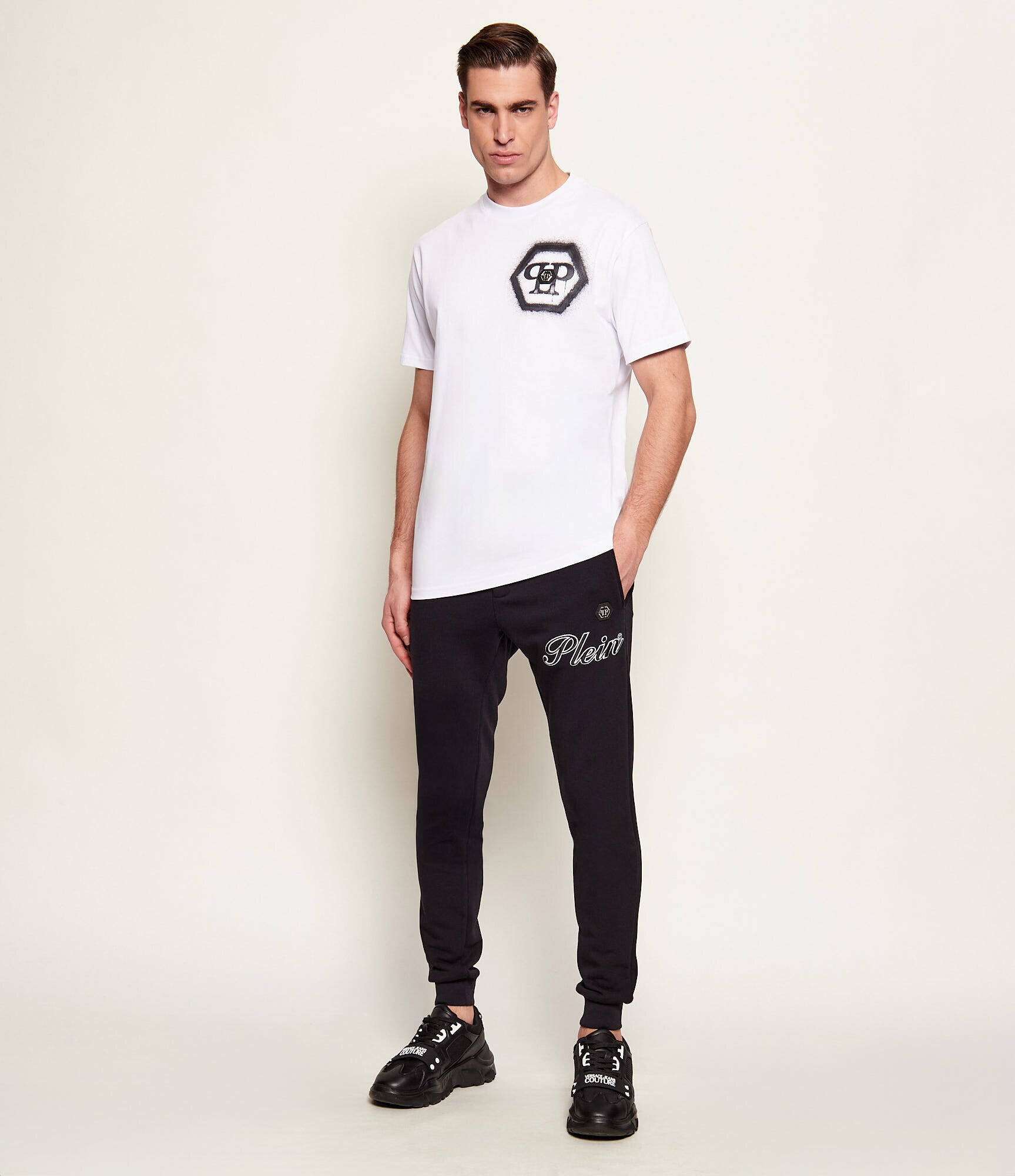 Philipp Plein Tricou Spray Hexagon | regular fit