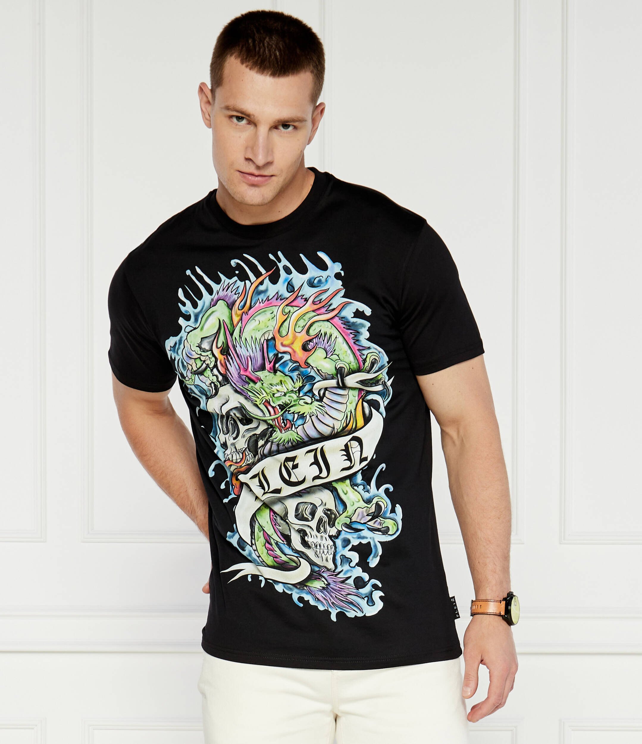 Philipp Plein Tricou Tattoo | Regular Fit