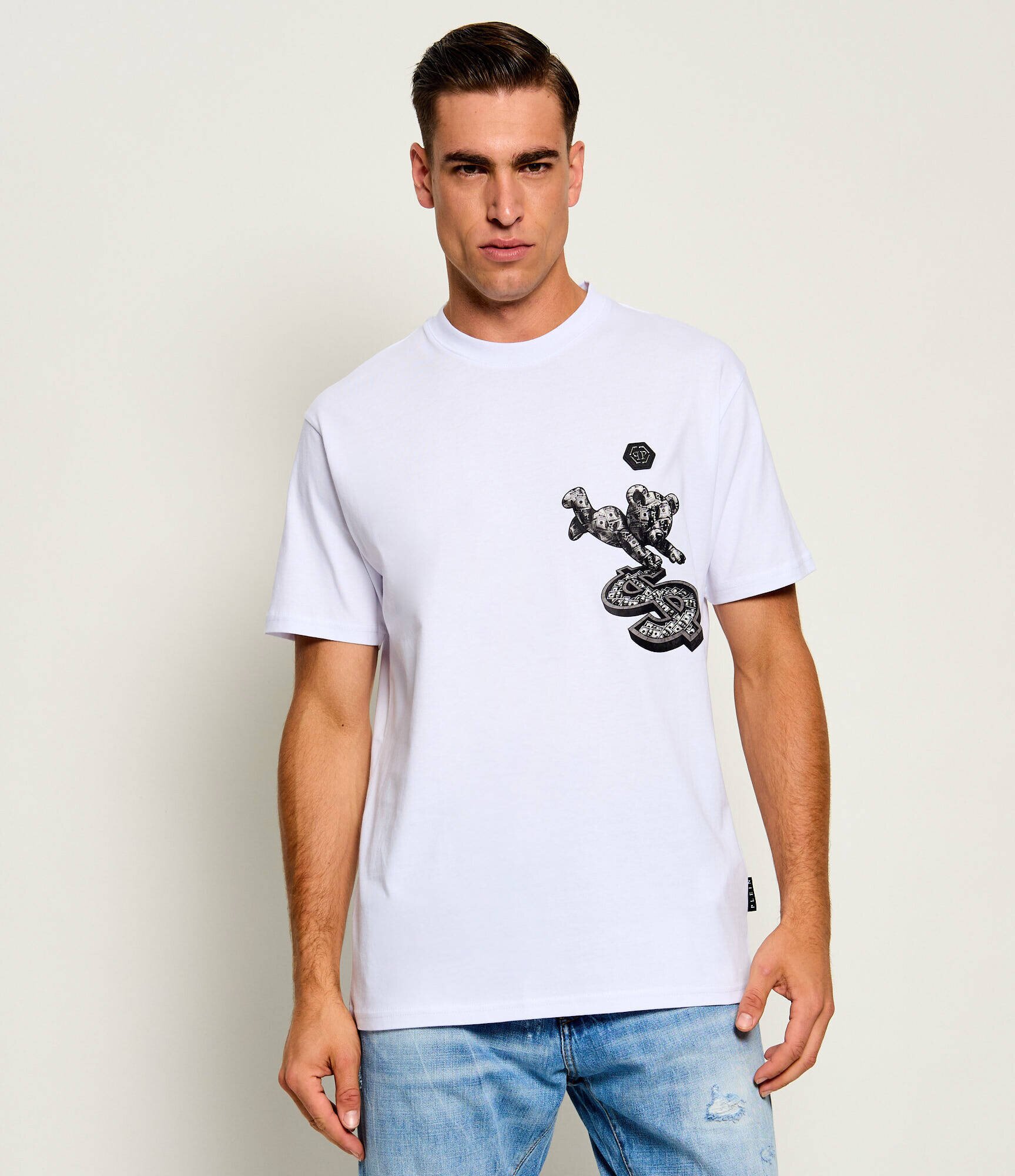Philipp Plein Tricou Teddy Dollar | regular fit