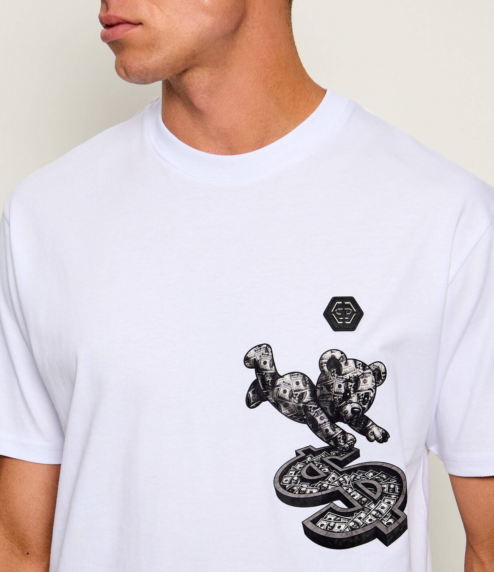Philipp Plein Tricou Teddy Dollar | regular fit