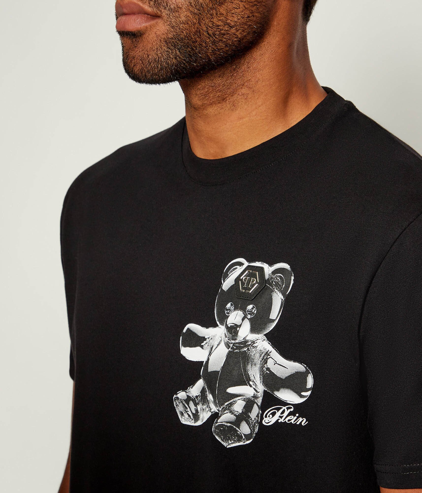 Philipp Plein Tricou Teddy Glass | regular fit