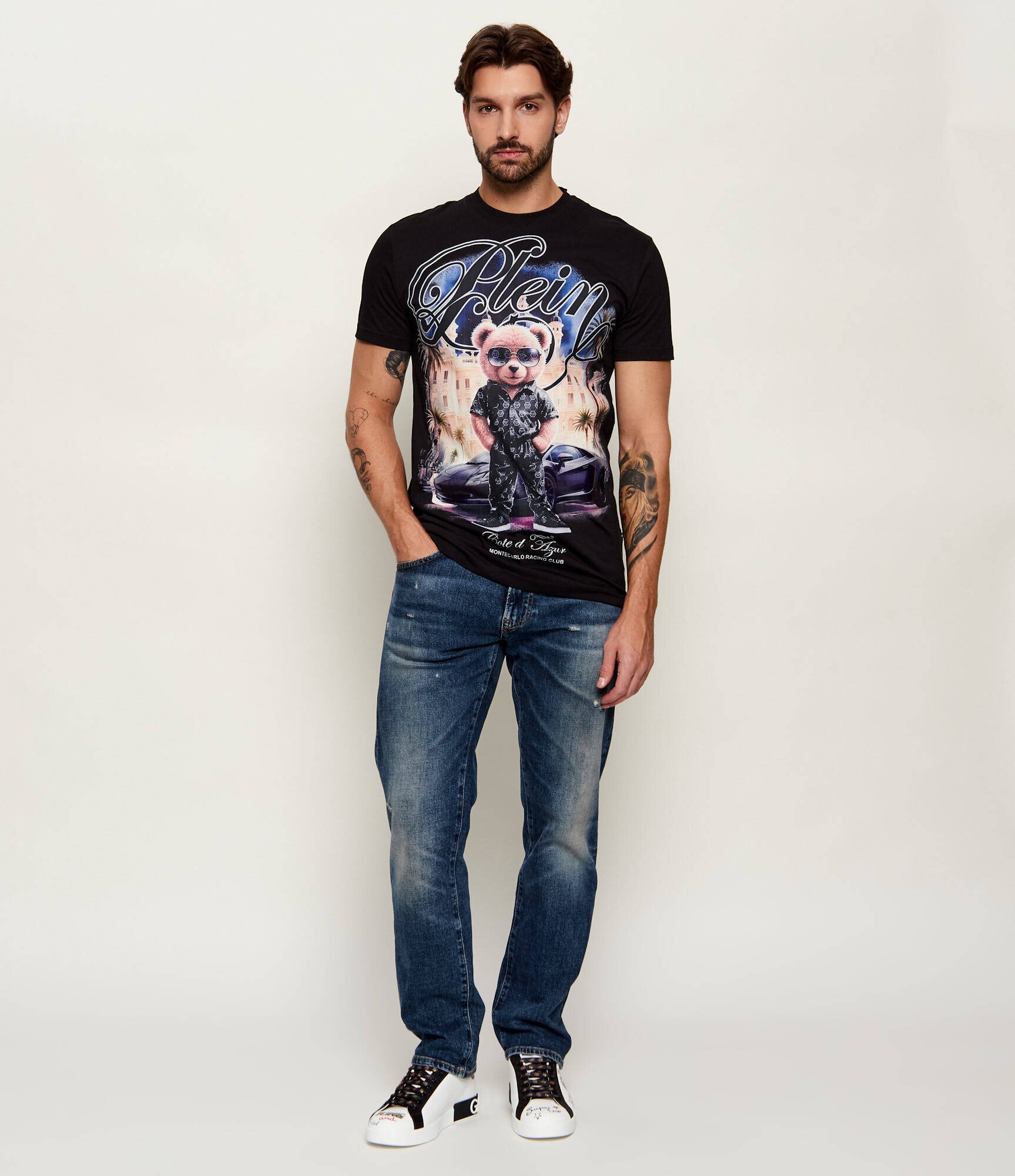 Philipp Plein Tricou Teddy Racing | regular fit