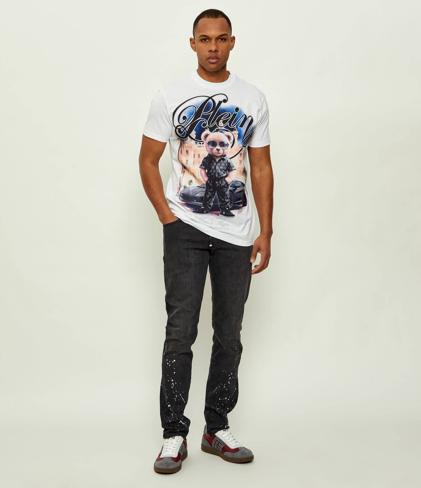 Philipp Plein Tricou Teddy Racing | regular fit