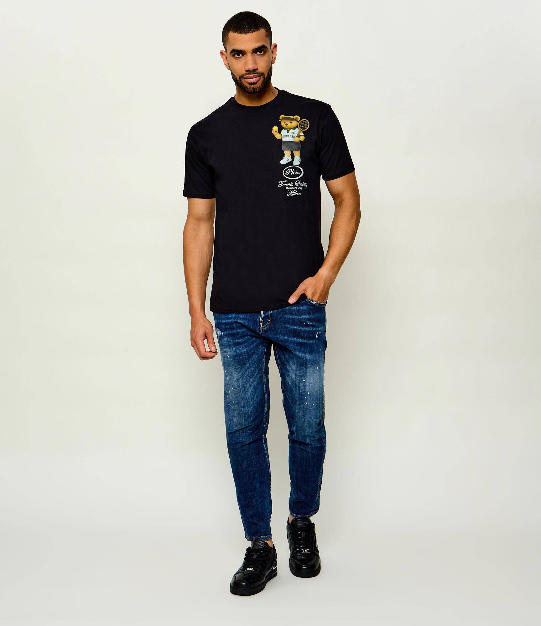 Philipp Plein Tricou Teddy Tennis Society | regular fit