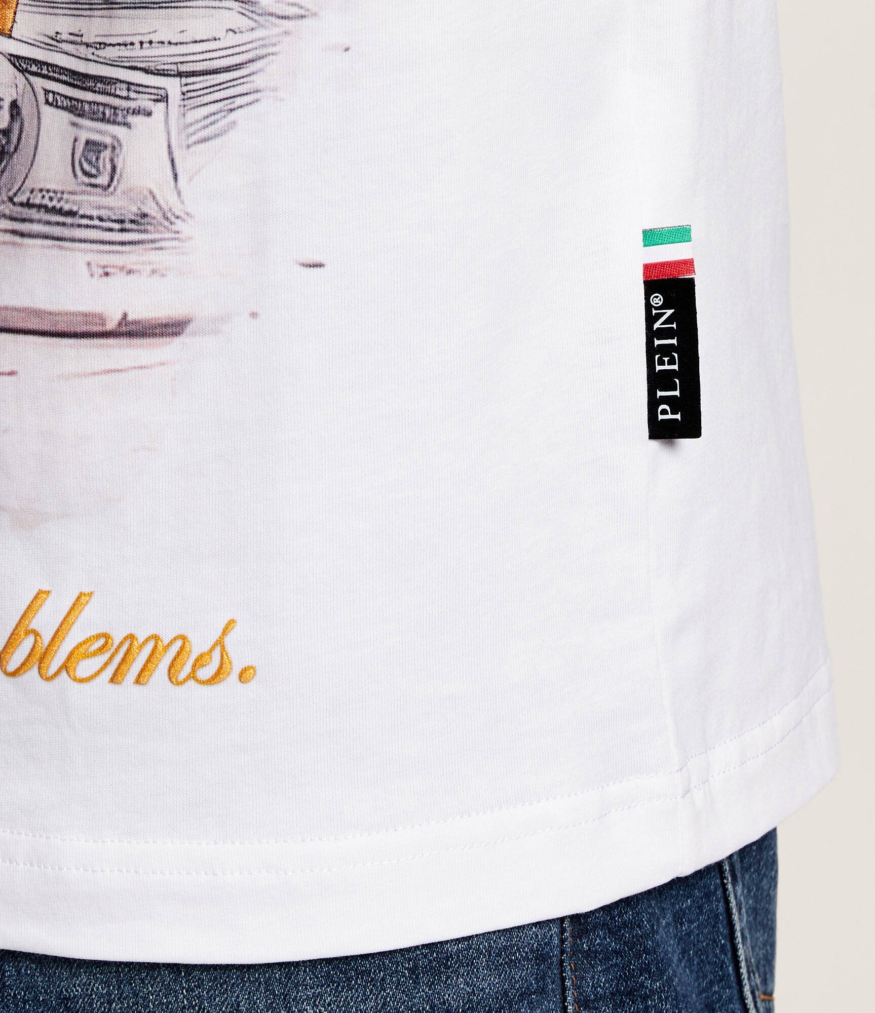 Philipp Plein Tricou Teddy Tuxedo| regular fit