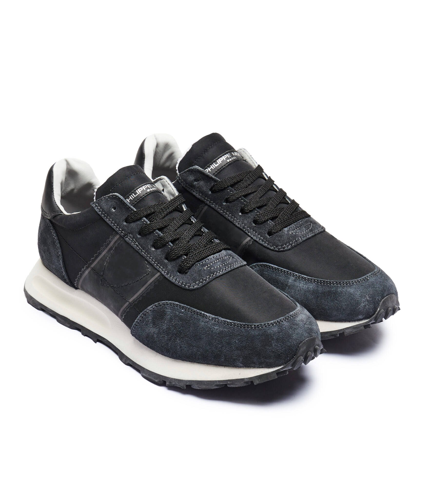 Philippe Model Sneakers Tilu cu adaos de piele