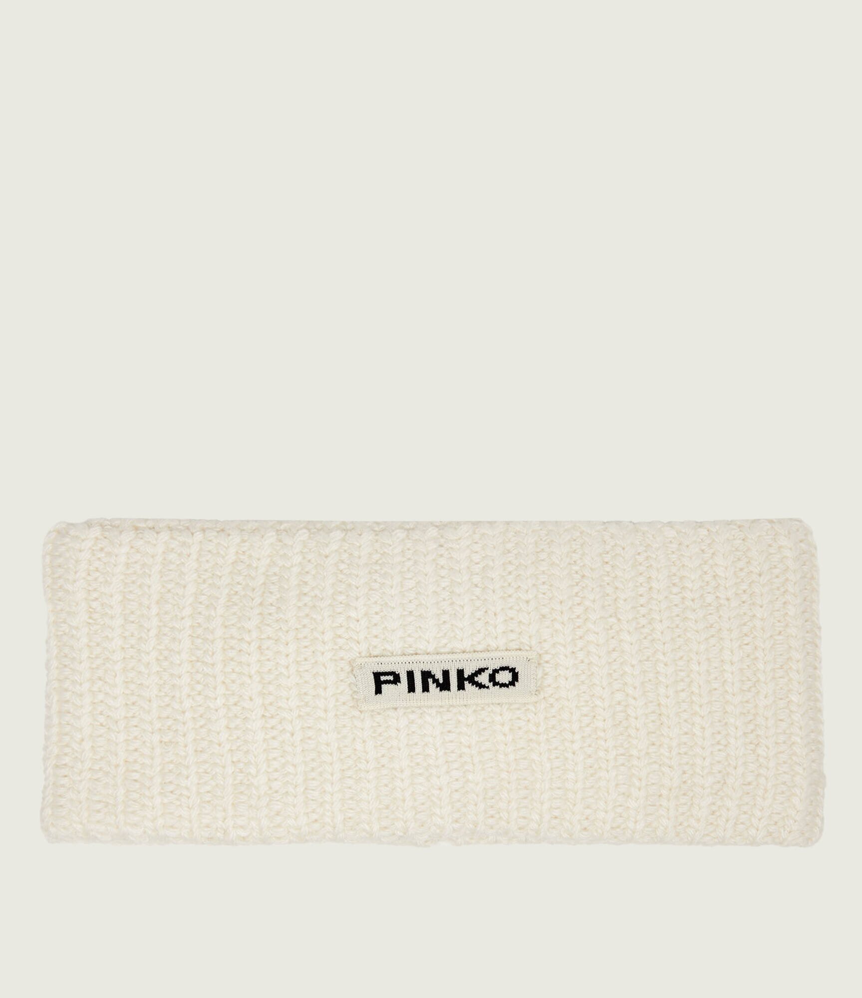 Pinko Bentiță Fascia cu adaos de lână și cașmir