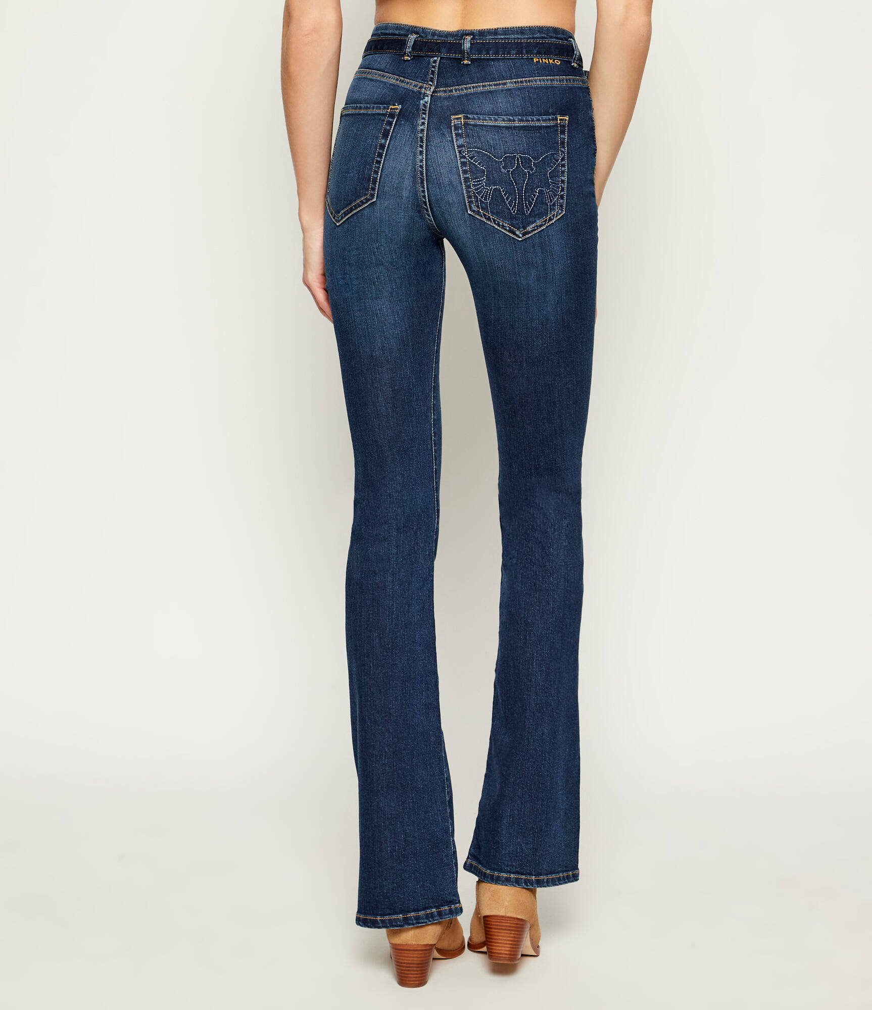 Pinko Blugi FLORA | flare fit | stretch