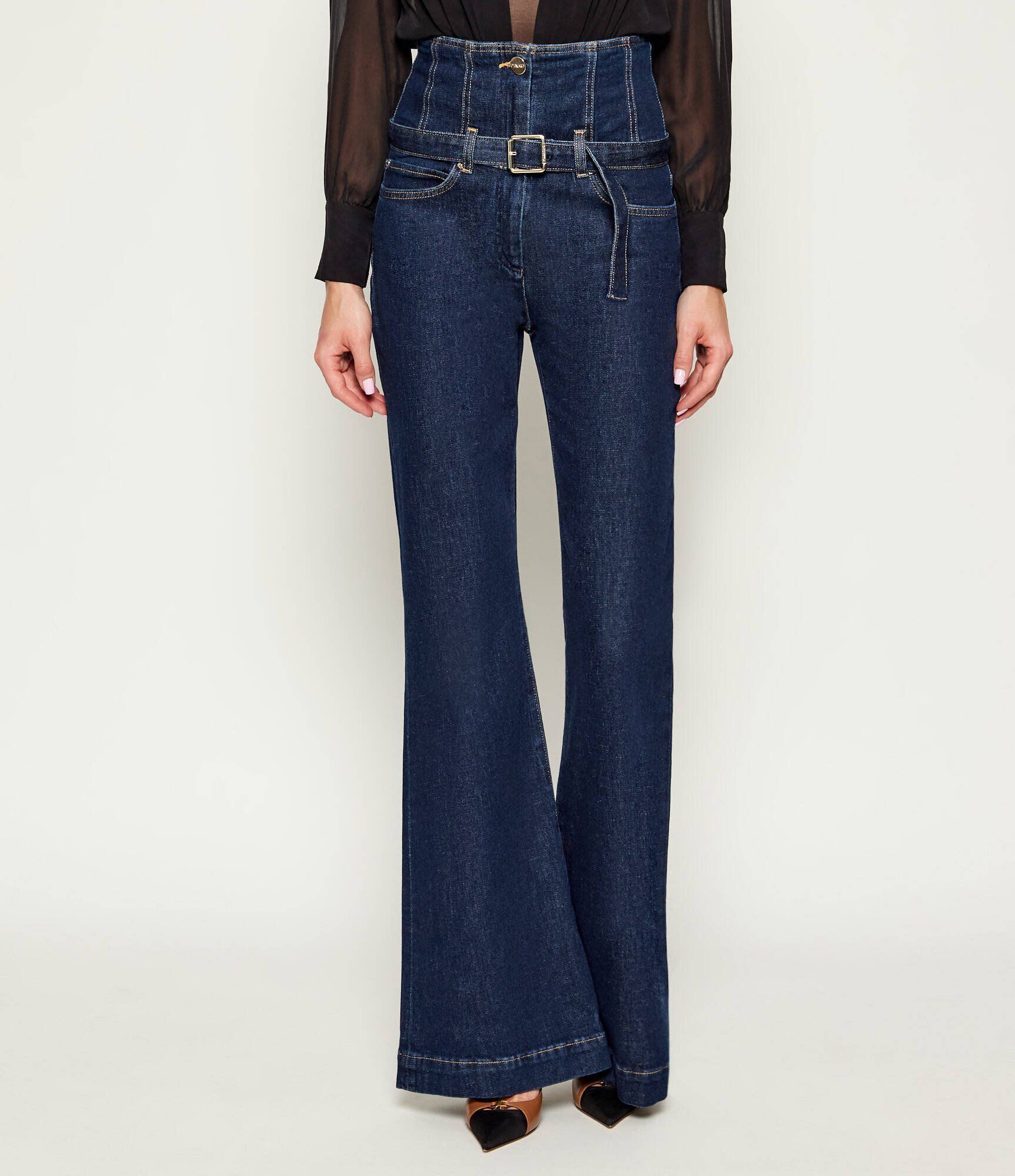 Pinko Blugi Pettegolo | flare fit