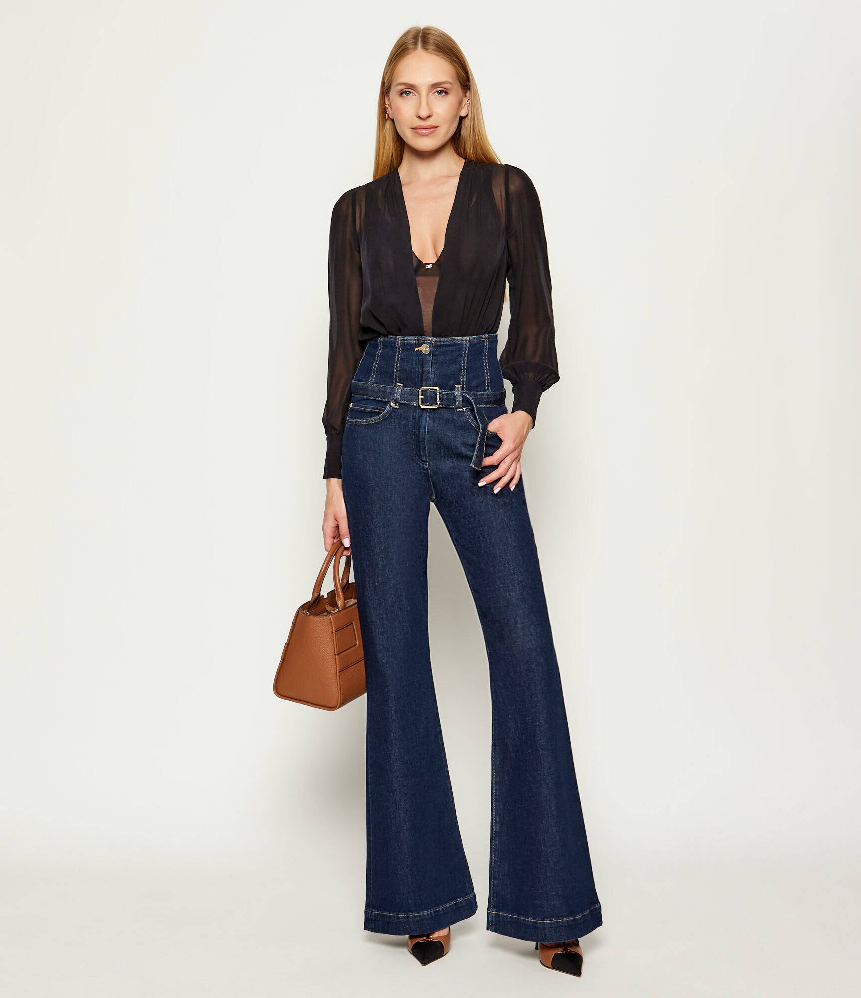 Pinko Blugi Pettegolo | flare fit