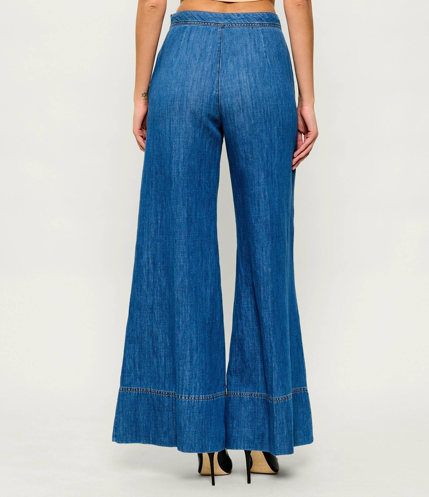 Pinko Blugi Spiaggia | Relaxed fit | cu adaos de in
