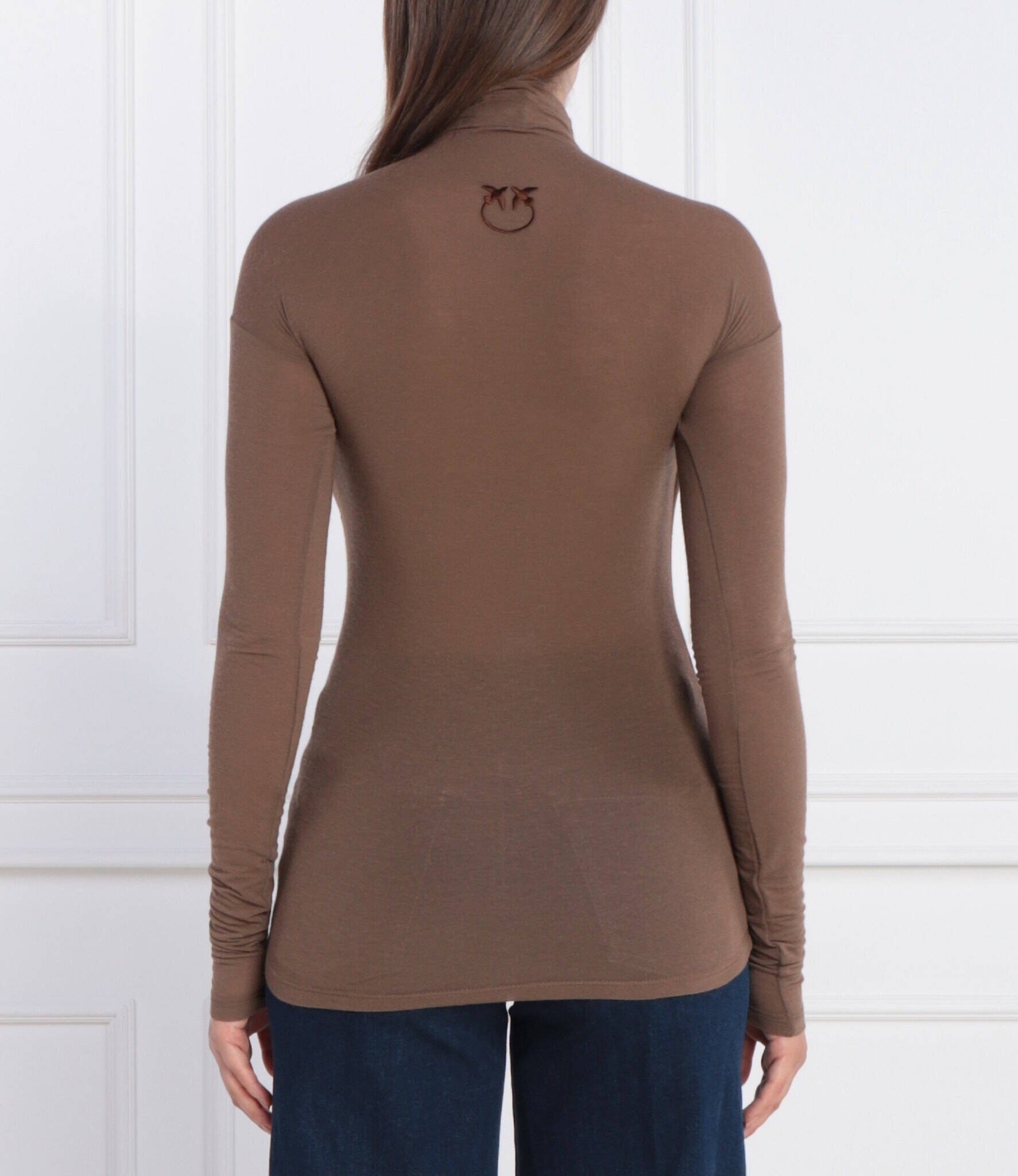 Pinko Bluză | Slim Fit cu adaos de cașmir