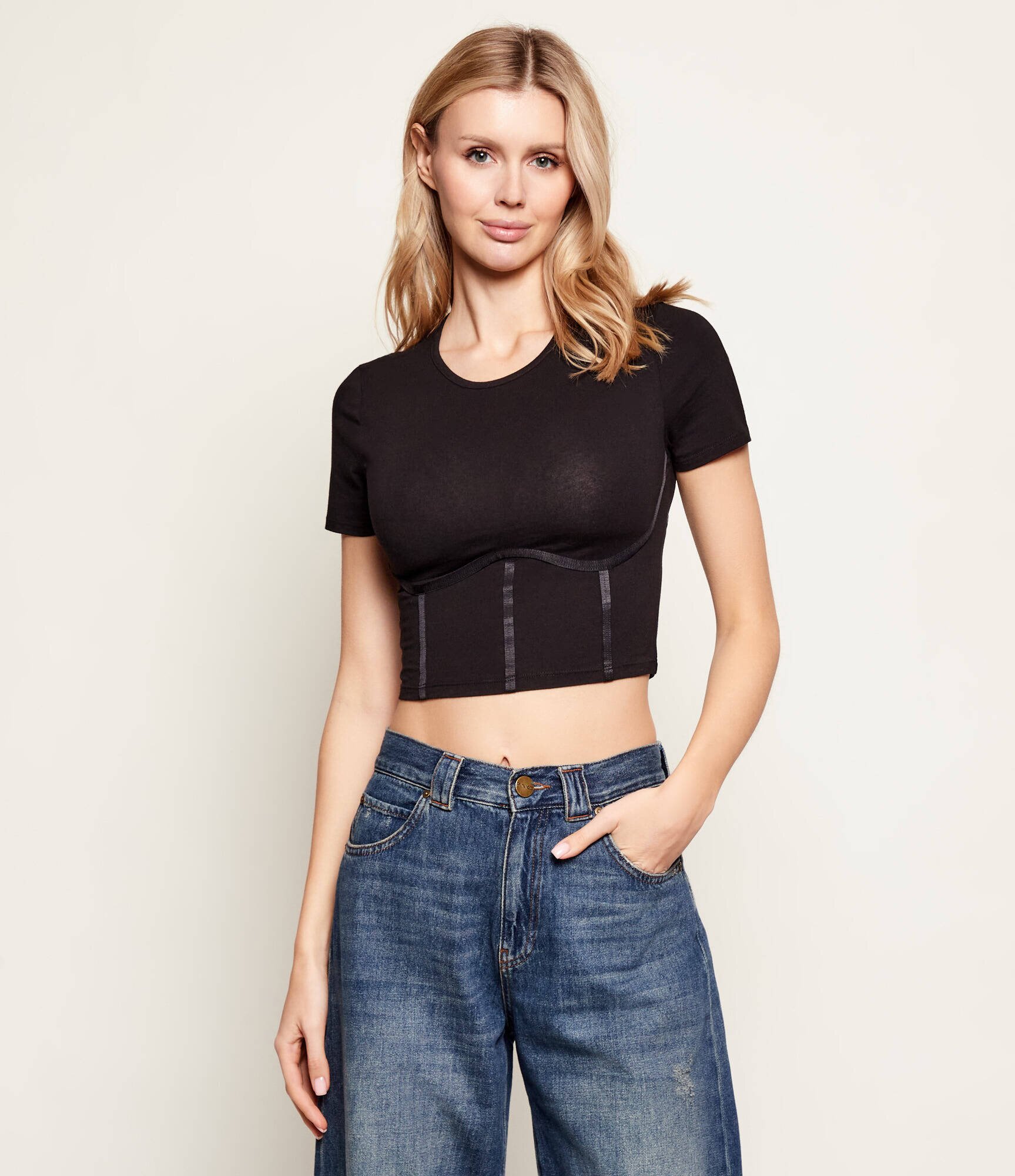 Pinko Bluză Veduta | Cropped Fit