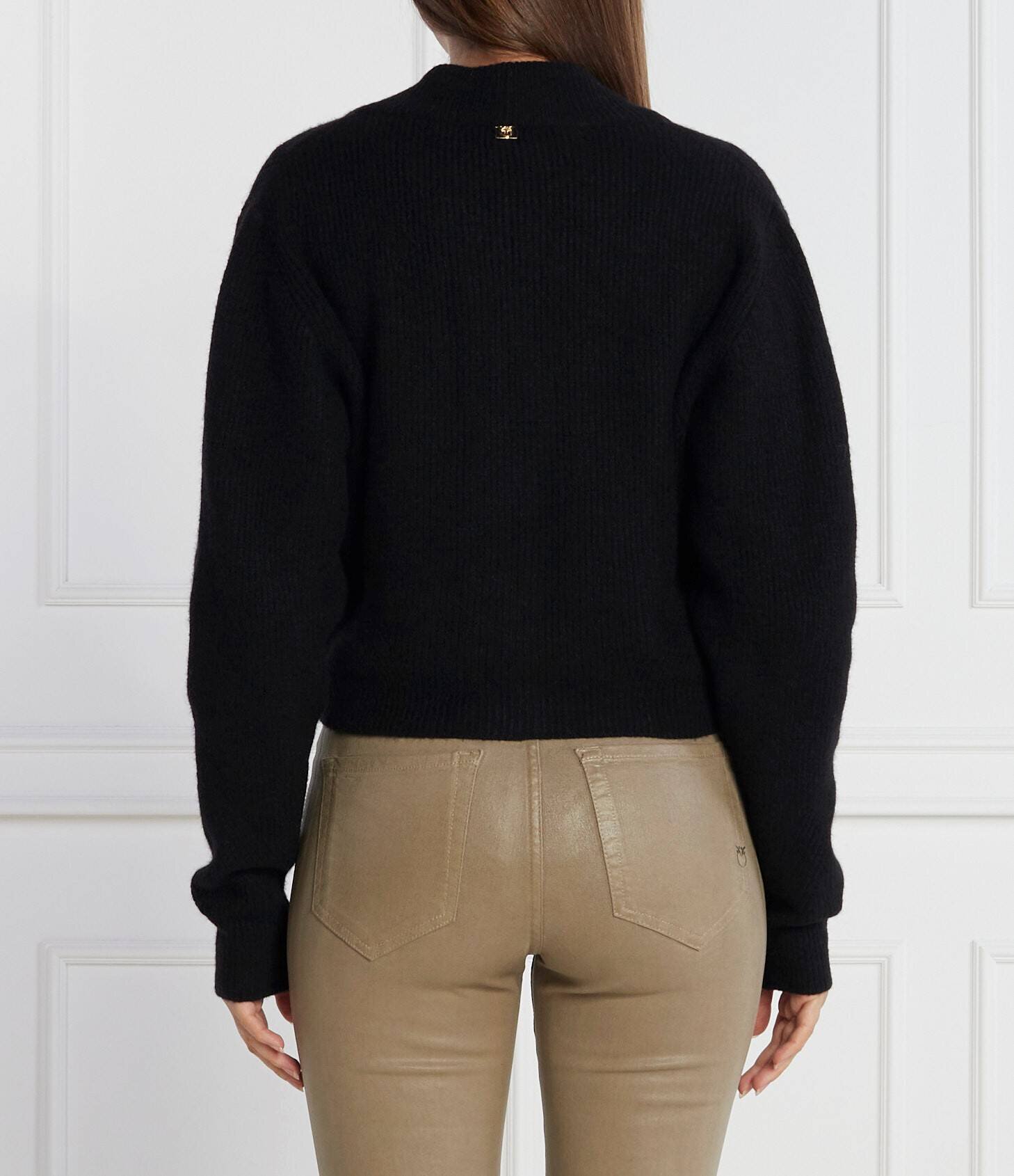Pinko Cardigan | Cropped Fit cu adaos de lână