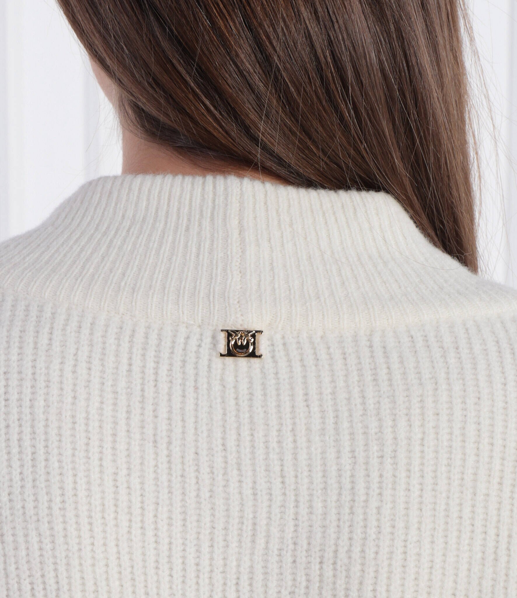 Pinko Cardigan | Cropped Fit cu adaos de lână