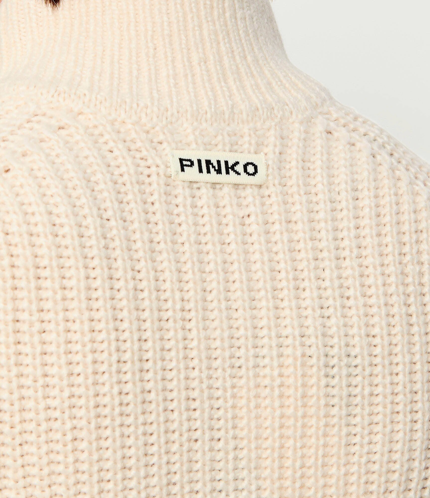 Pinko Cardigan Pispiglio | Slim Fit cu adaos de lână