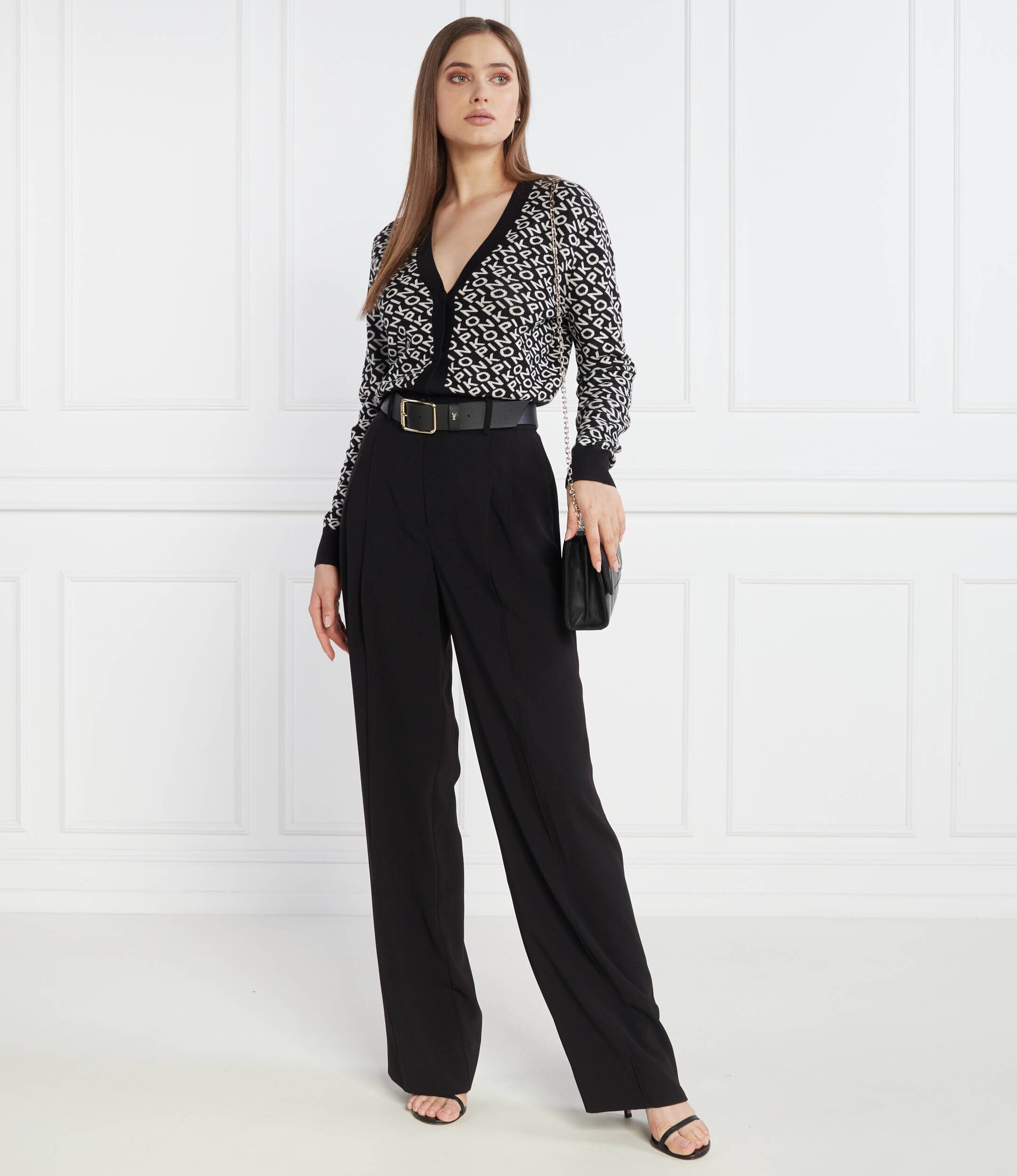Pinko Cardigan | Regular Fit cu adaos de lână