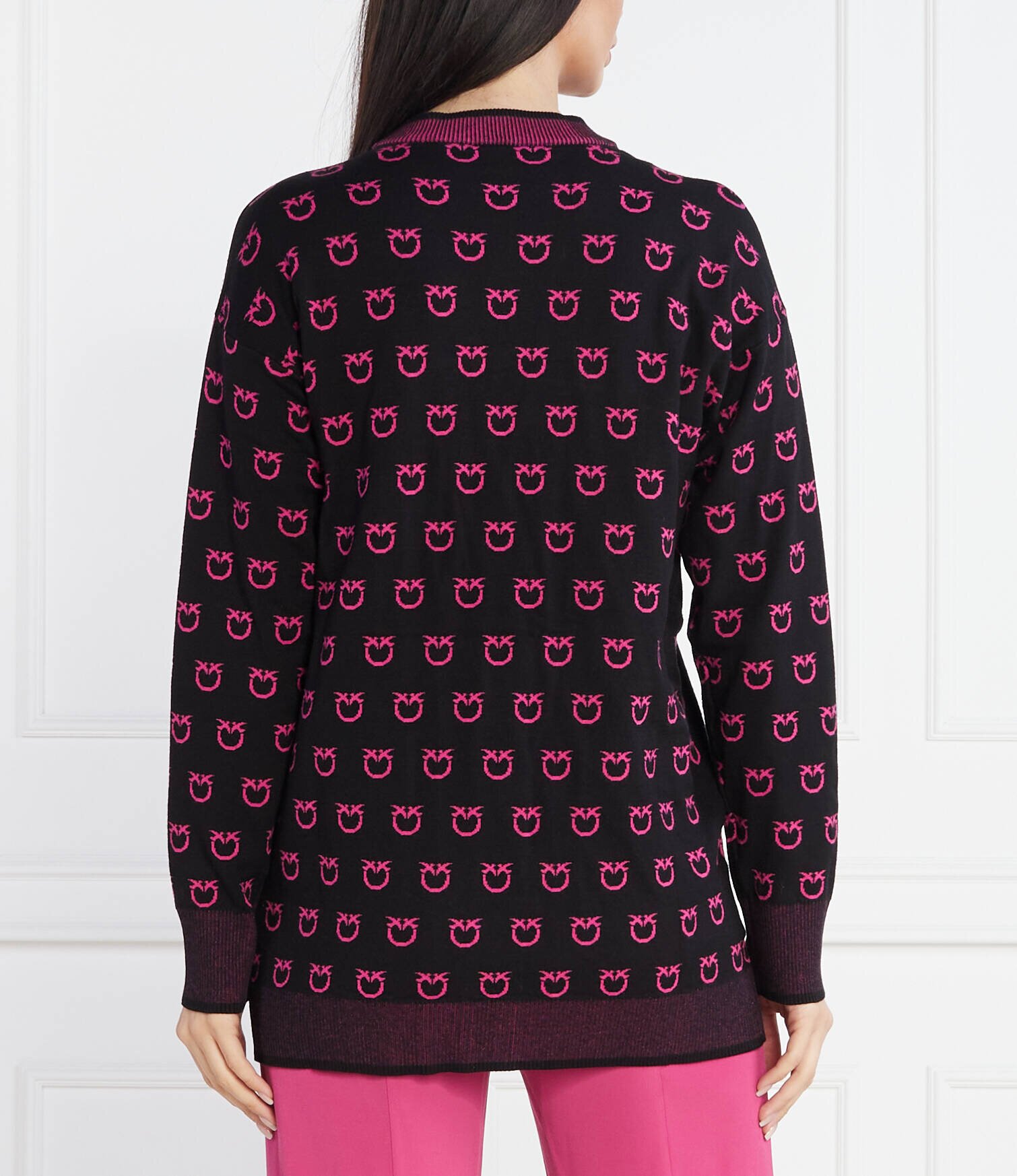 Pinko Cardigan TUBICO LOGO BIRD | Regular Fit