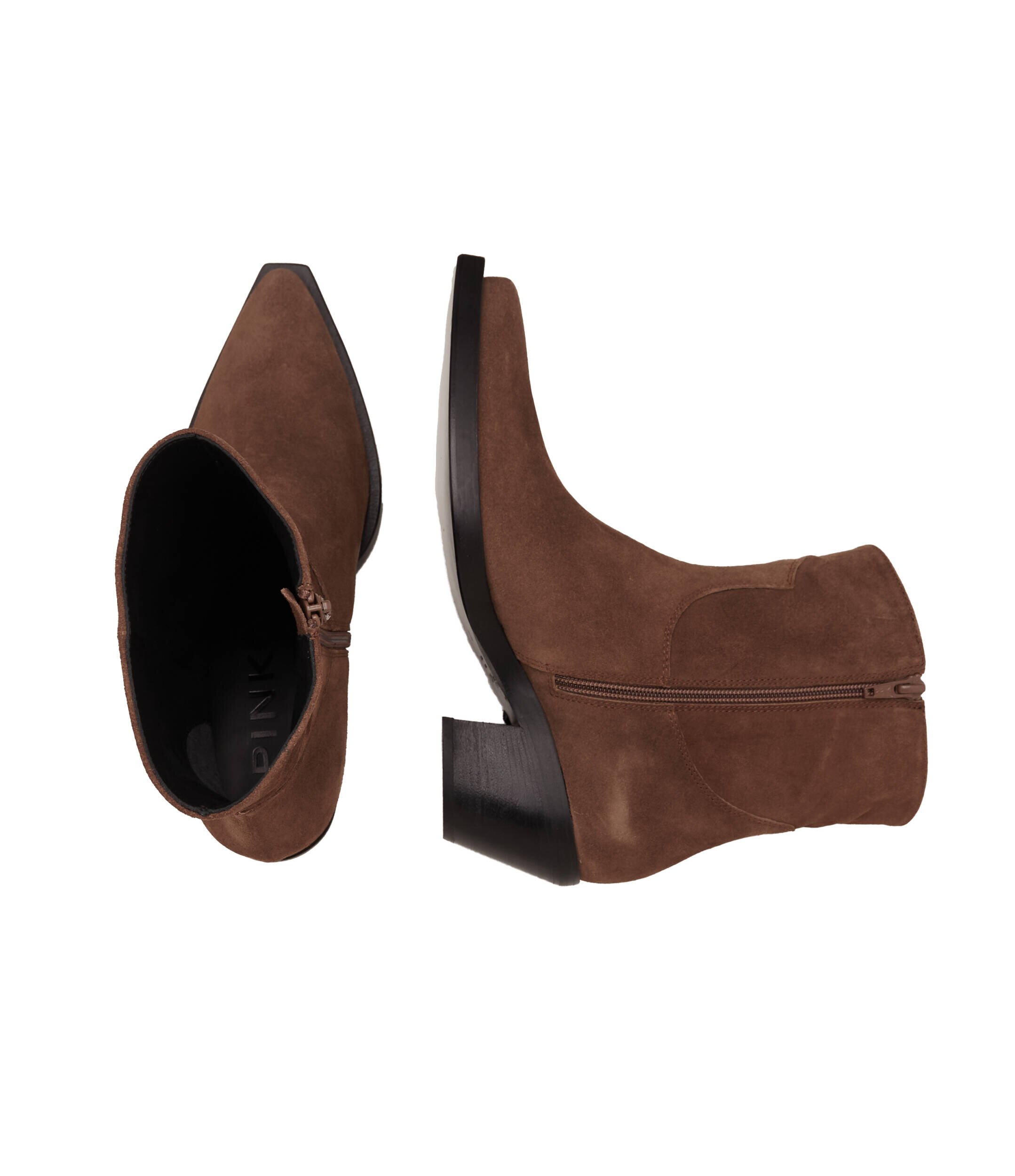Pinko Cizme cowboy Mozart Texano | piele întoarsă