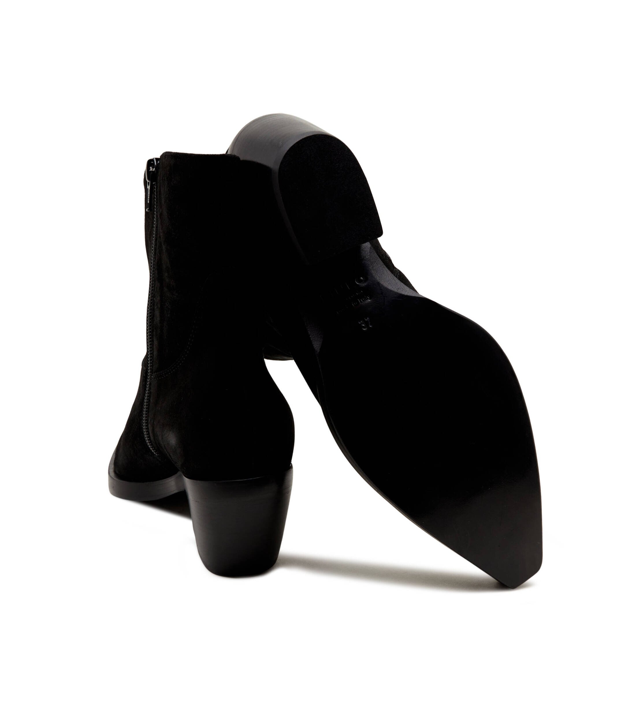 Pinko Cizme cowboy Mozart Texano | piele întoarsă