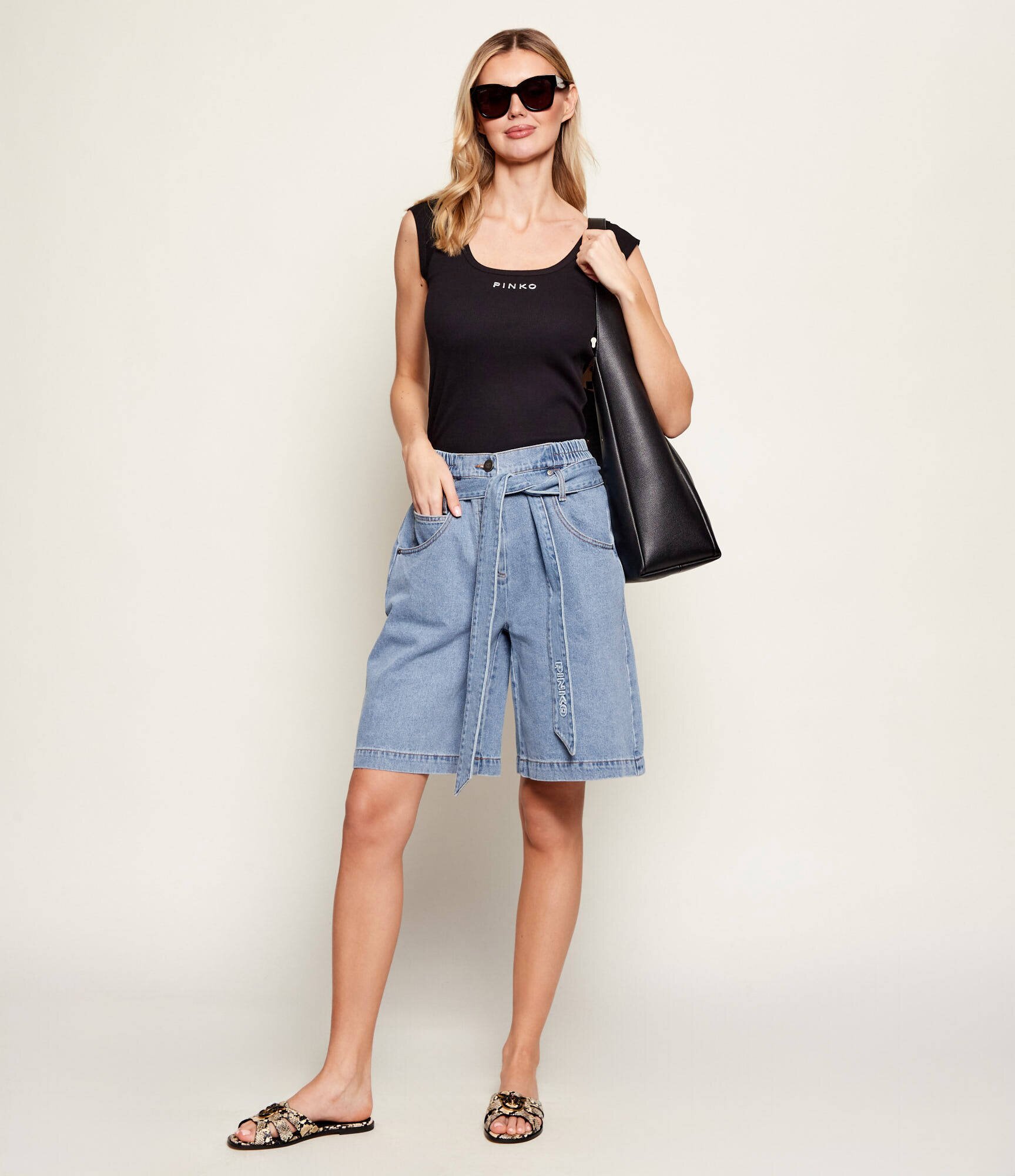 Pinko De blugi bermude Ballo | Loose fit