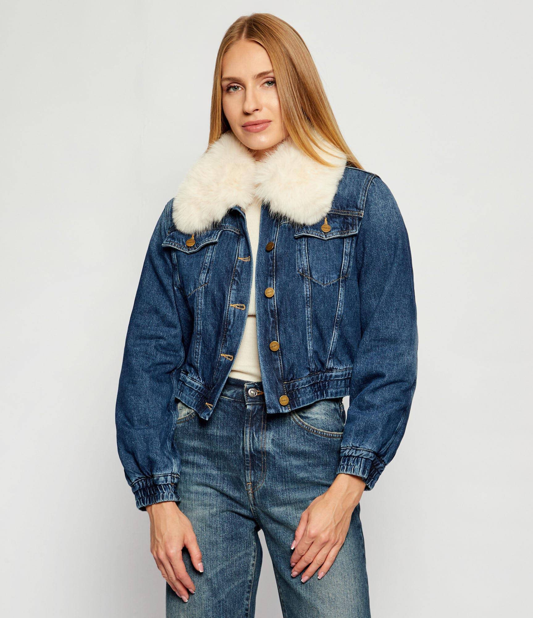 Pinko De blugi geacă BEATO | Cropped Fit