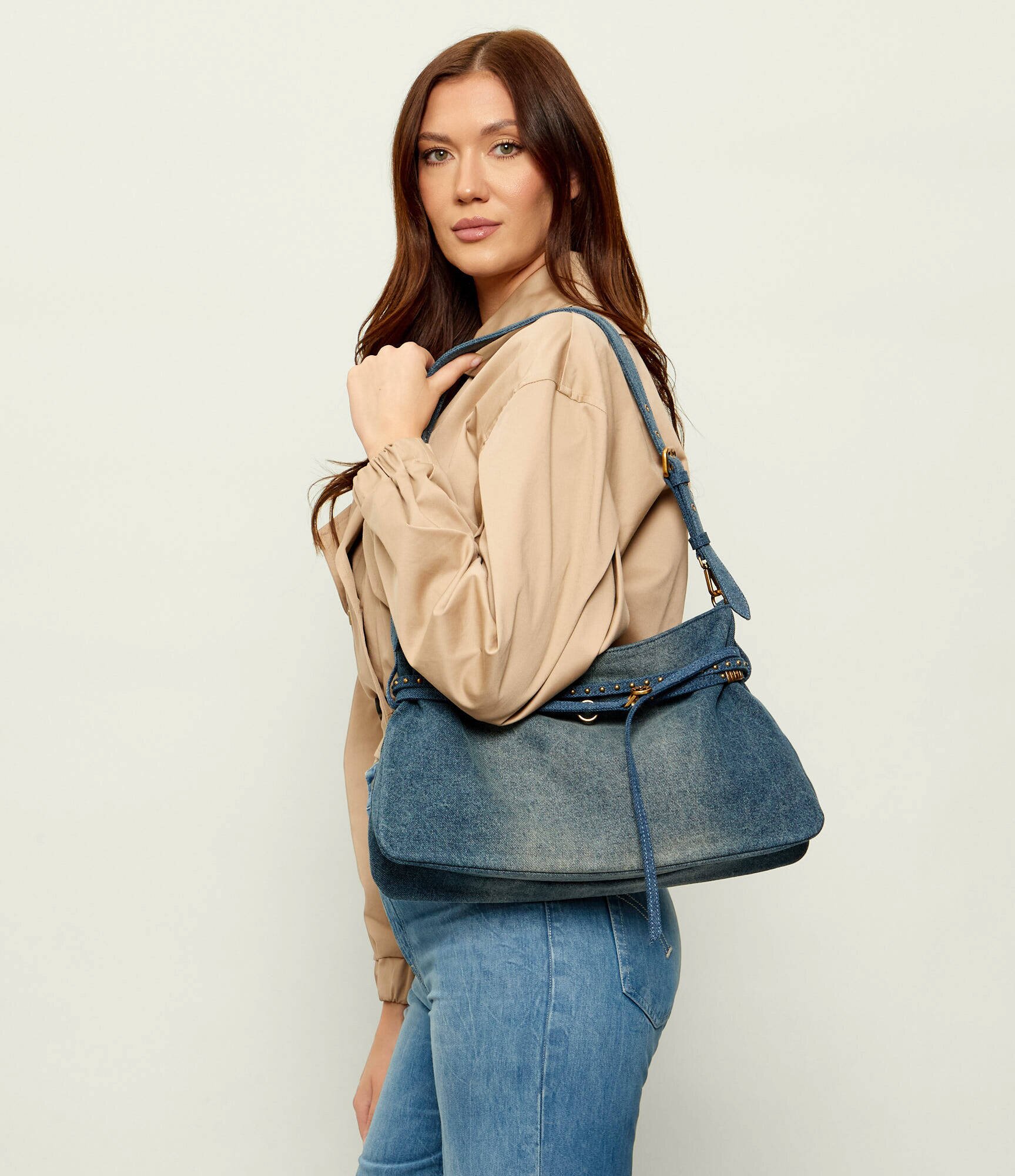 Pinko De blugi geantă pe umăr BELT BAG BIG