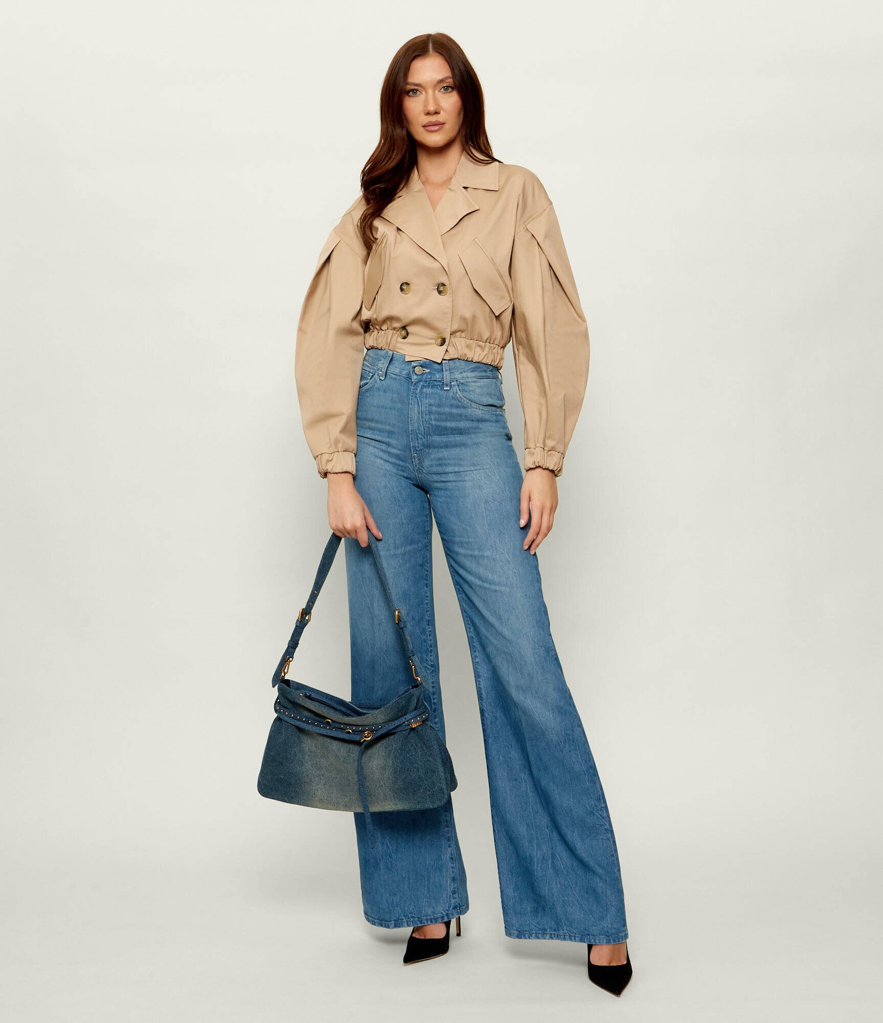 Pinko De blugi geantă pe umăr BELT BAG BIG