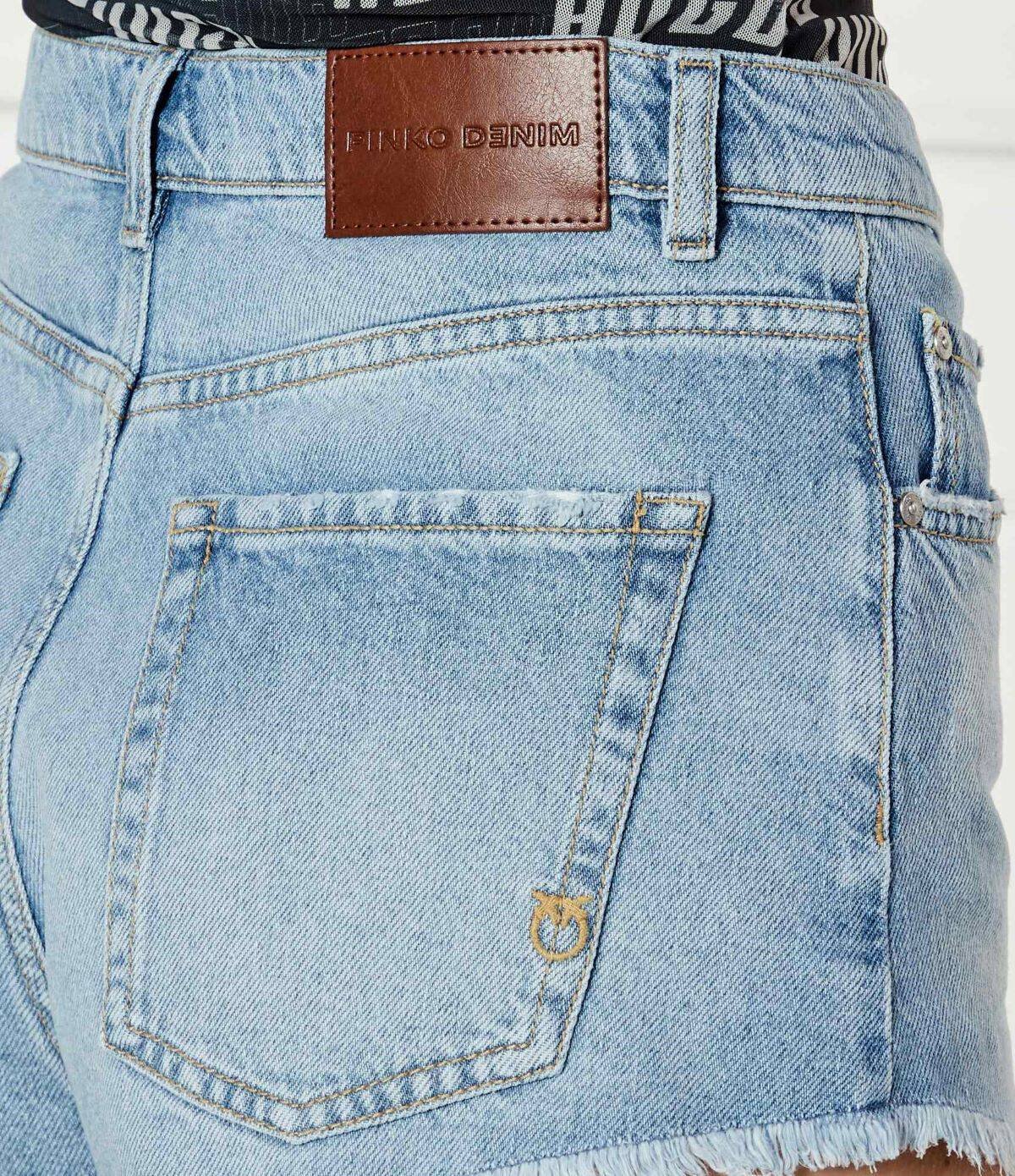 Pinko De blugi pantaloni scurți SERENGETI | Slim Fit | high waist