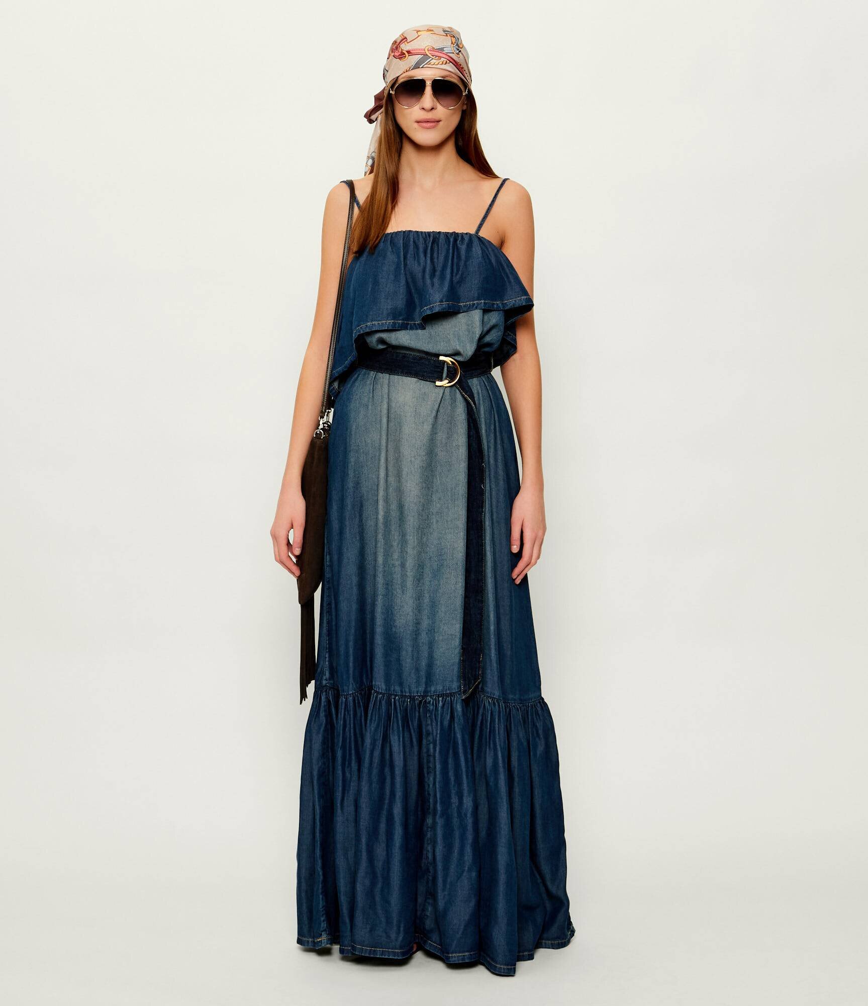 Pinko De blugi rochie cu cordon Chiarodiluna