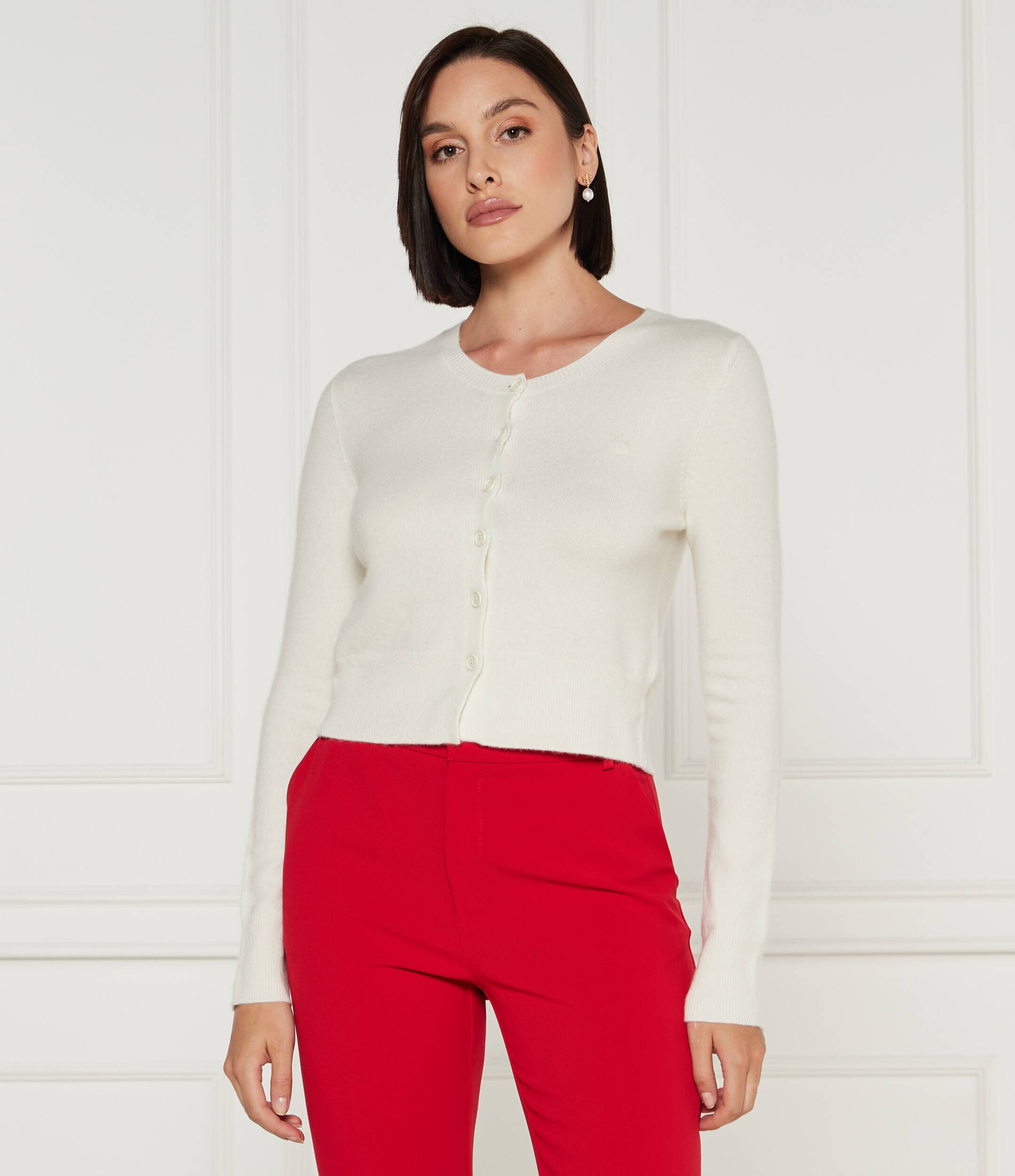 Pinko De cașmir cardigan CARATTERE | Slim Fit