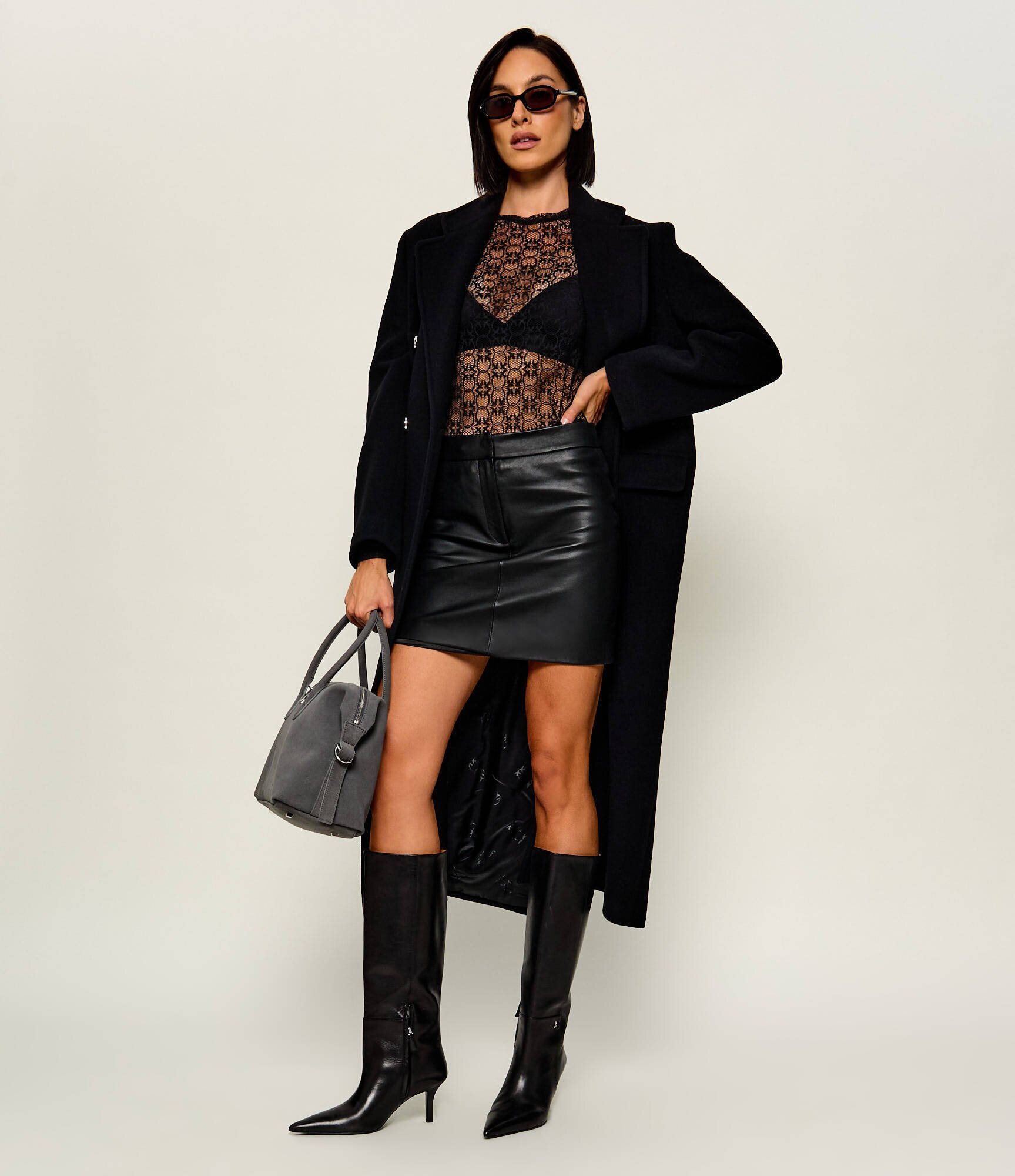 Pinko De dantelă bluză Rover | Slim Fit