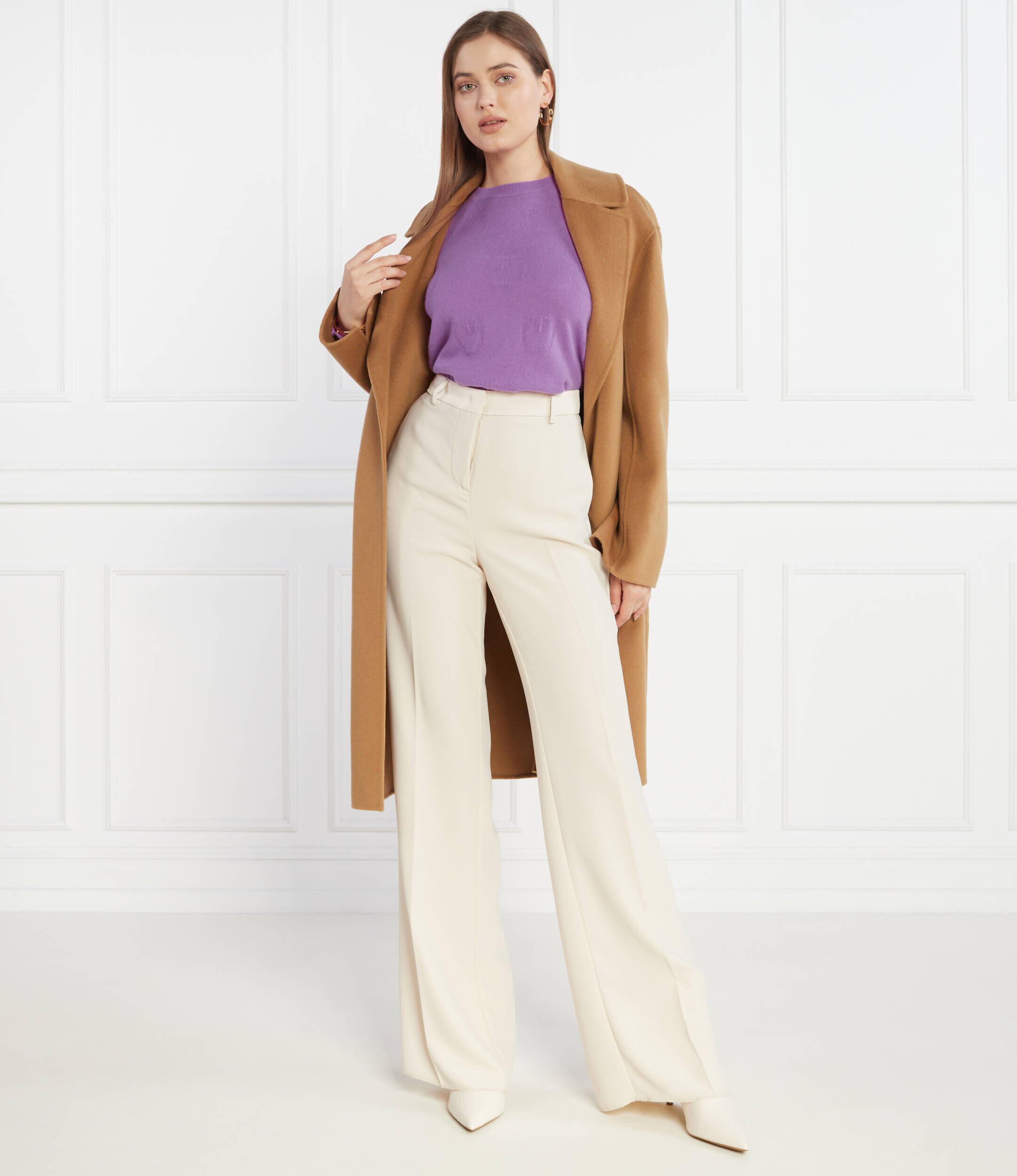 Pinko De dantelă pulover | Regular Fit