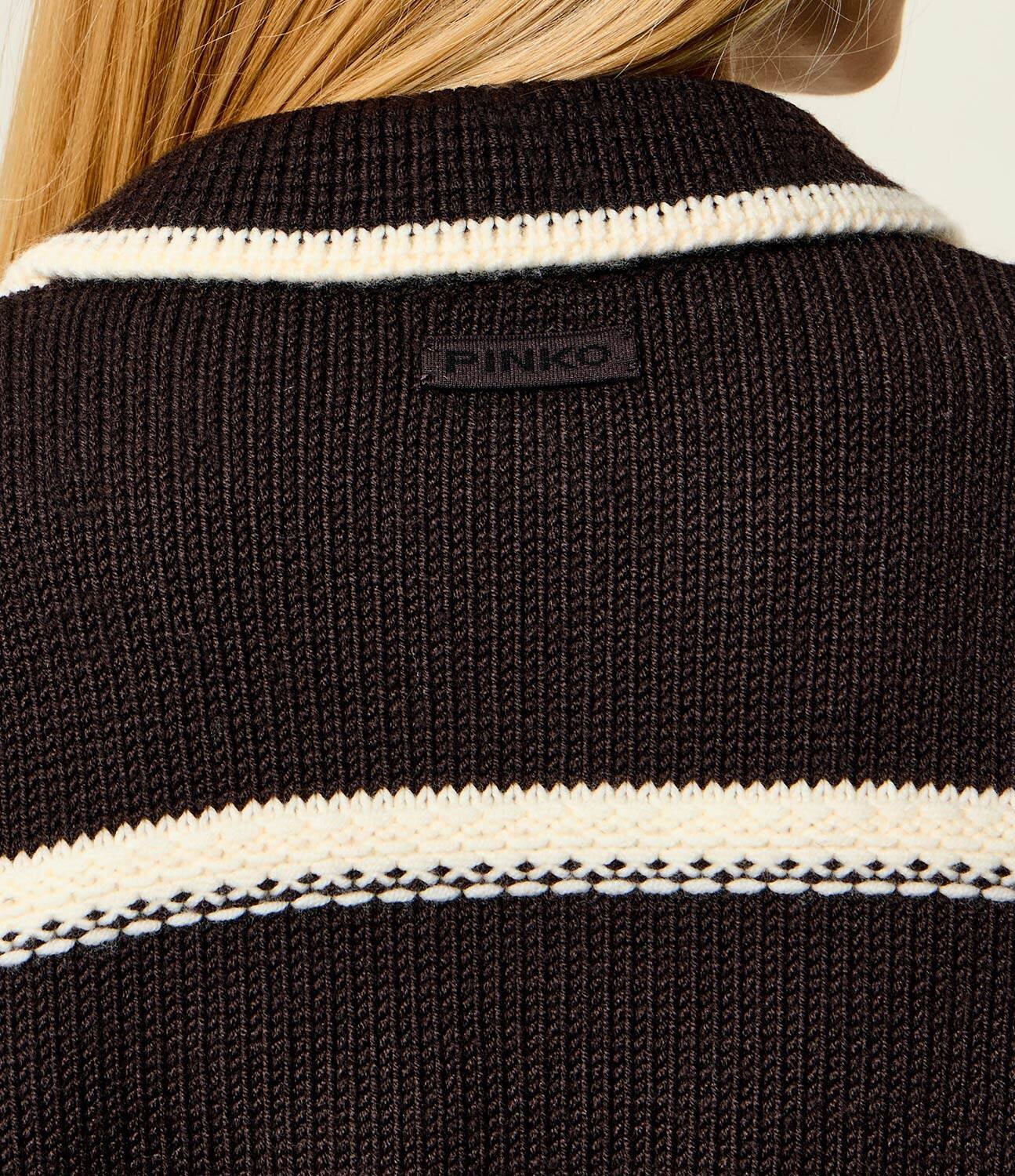 Pinko De lână cardigan New Sulcis | Cropped Fit