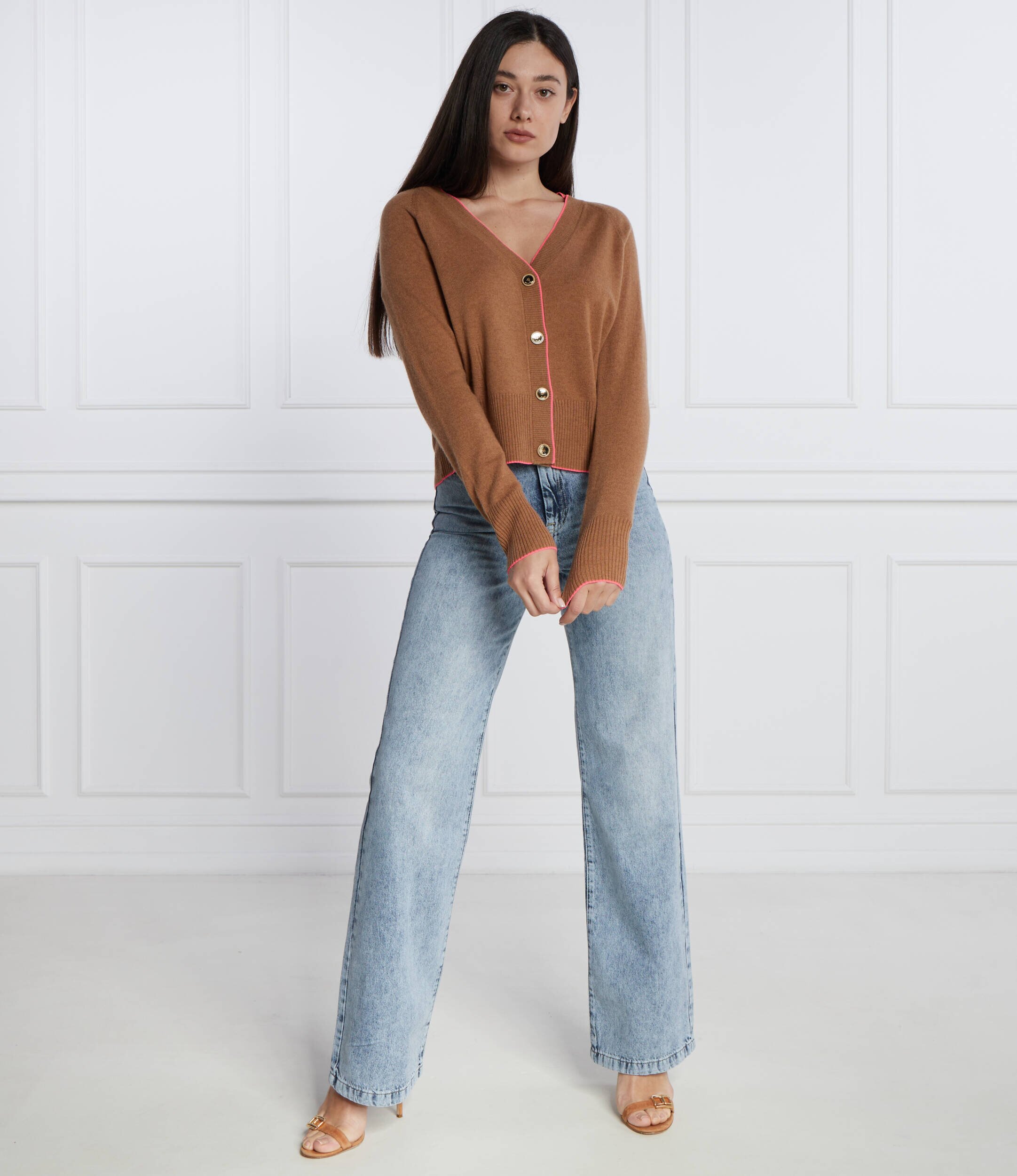 Pinko De lână cardigan | Regular Fit cu adaos de cașmir