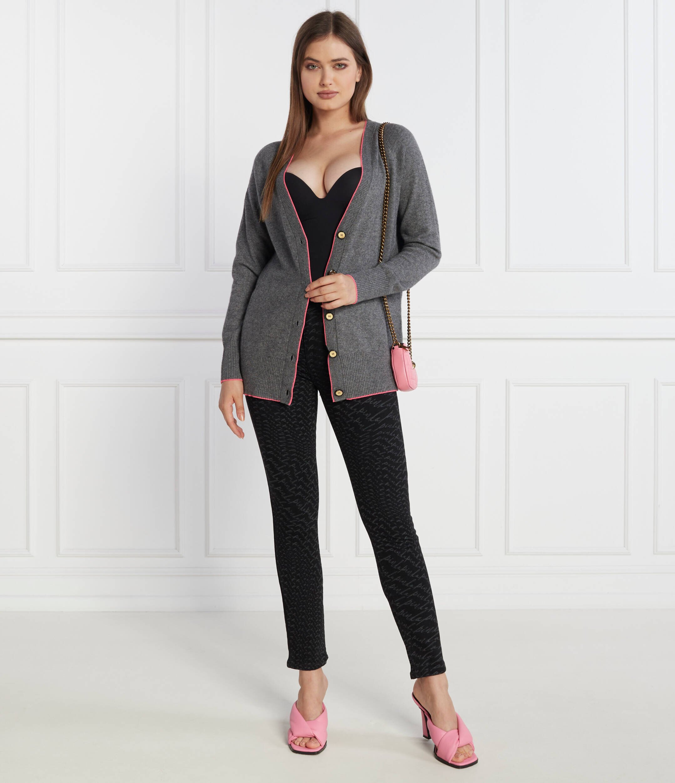 Pinko De lână cardigan | Regular Fit cu adaos de cașmir