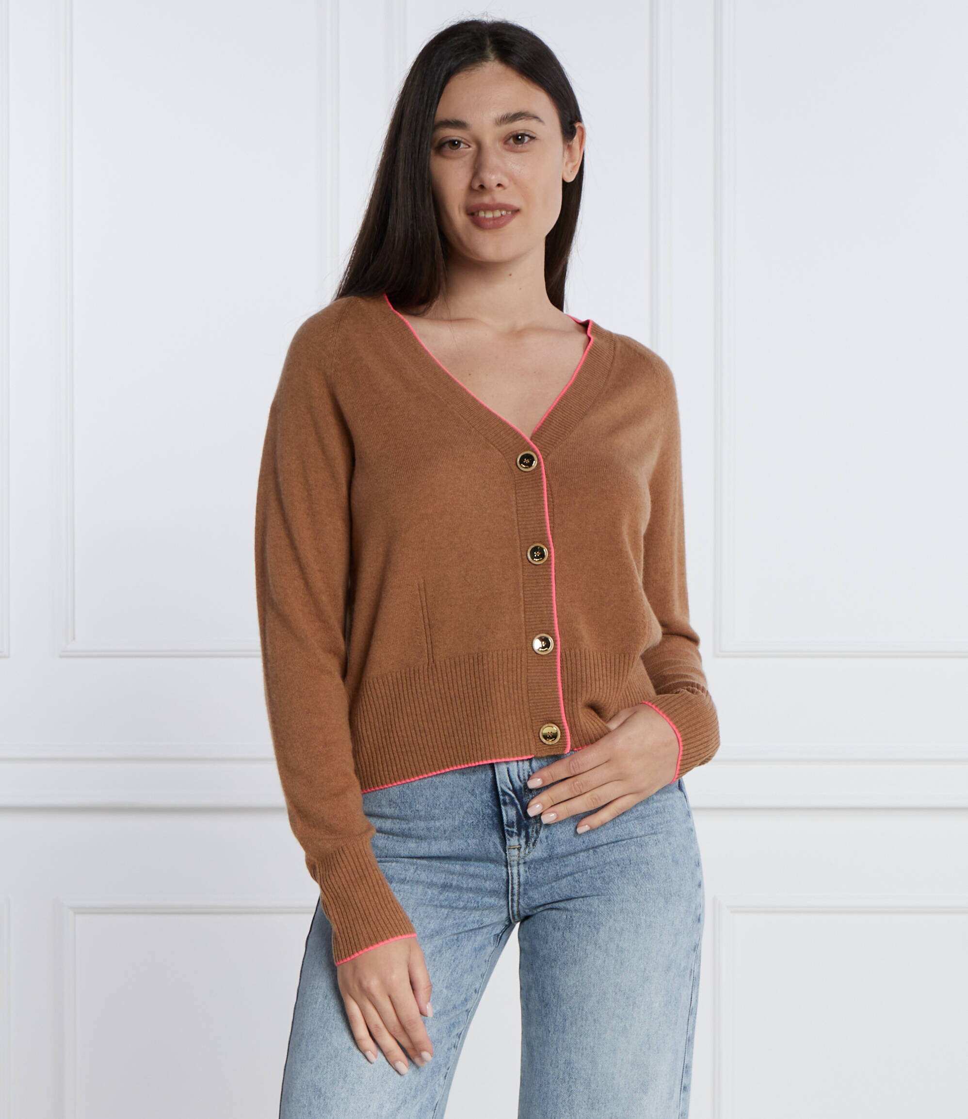 Pinko De lână cardigan | Regular Fit cu adaos de cașmir