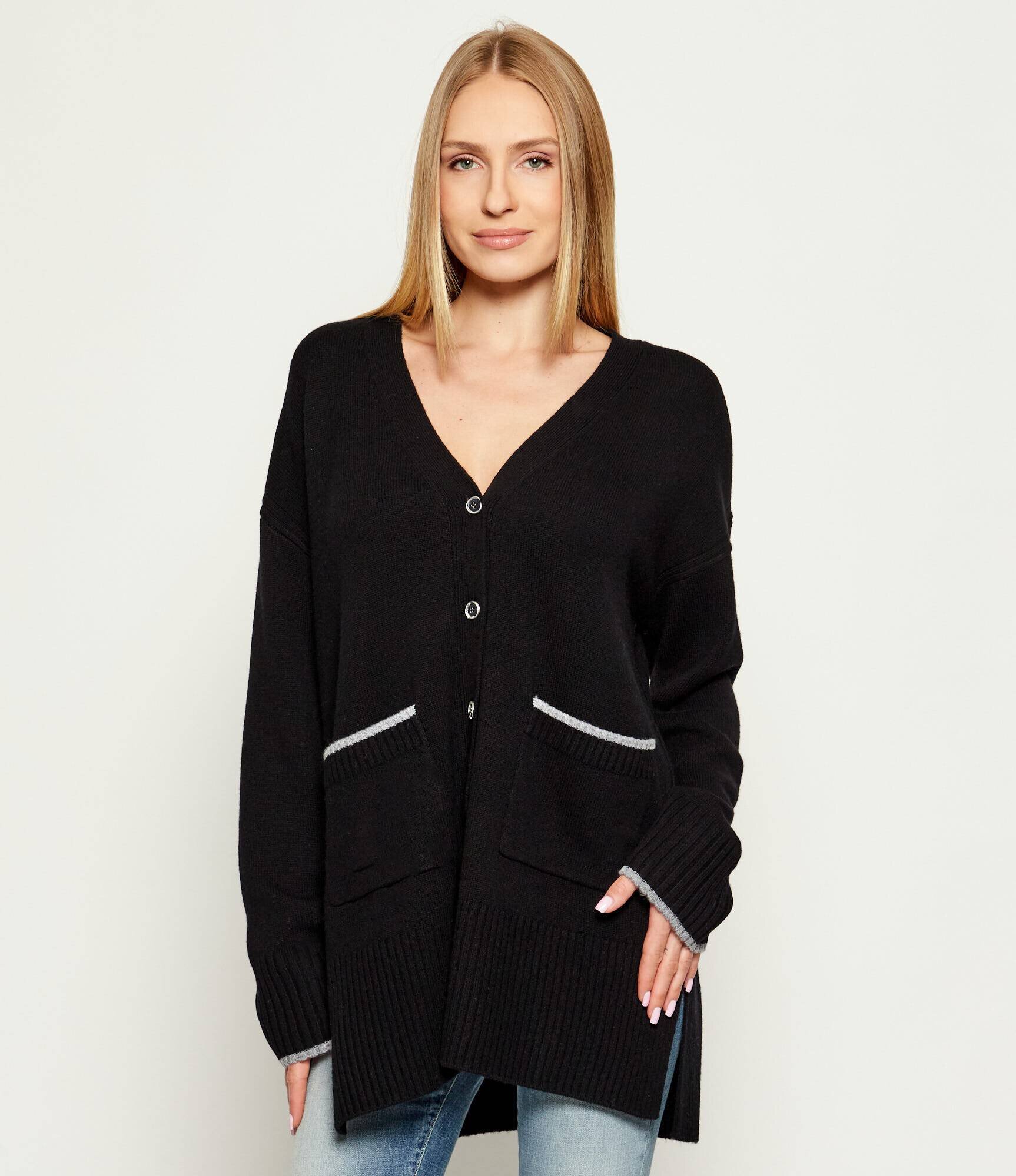 Pinko De lână cardigan TASMANIA | Relaxed fit cu adaos de cașmir