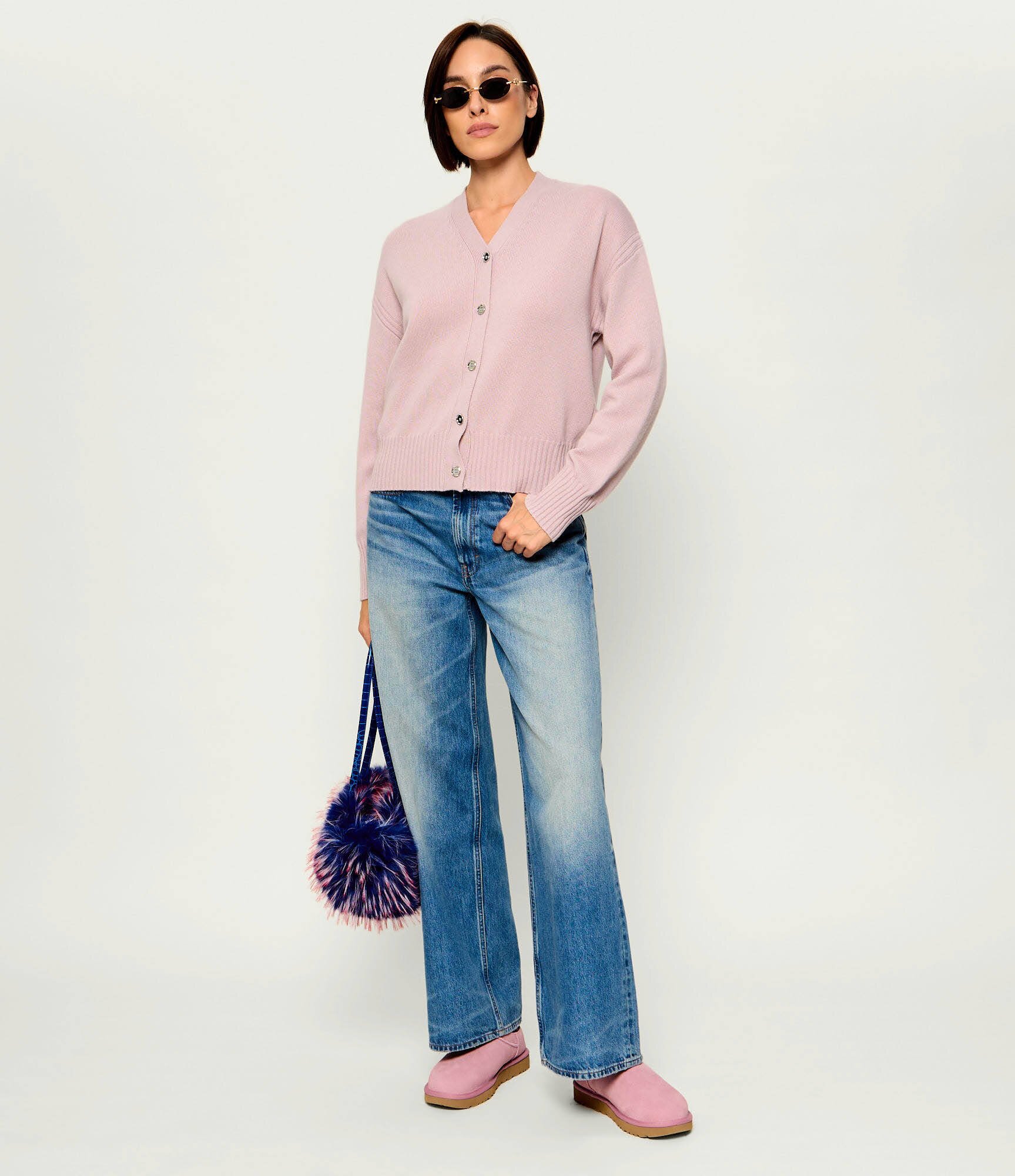 Pinko De lână cardigan Vienna | regular fit cu adaos de cașmir
