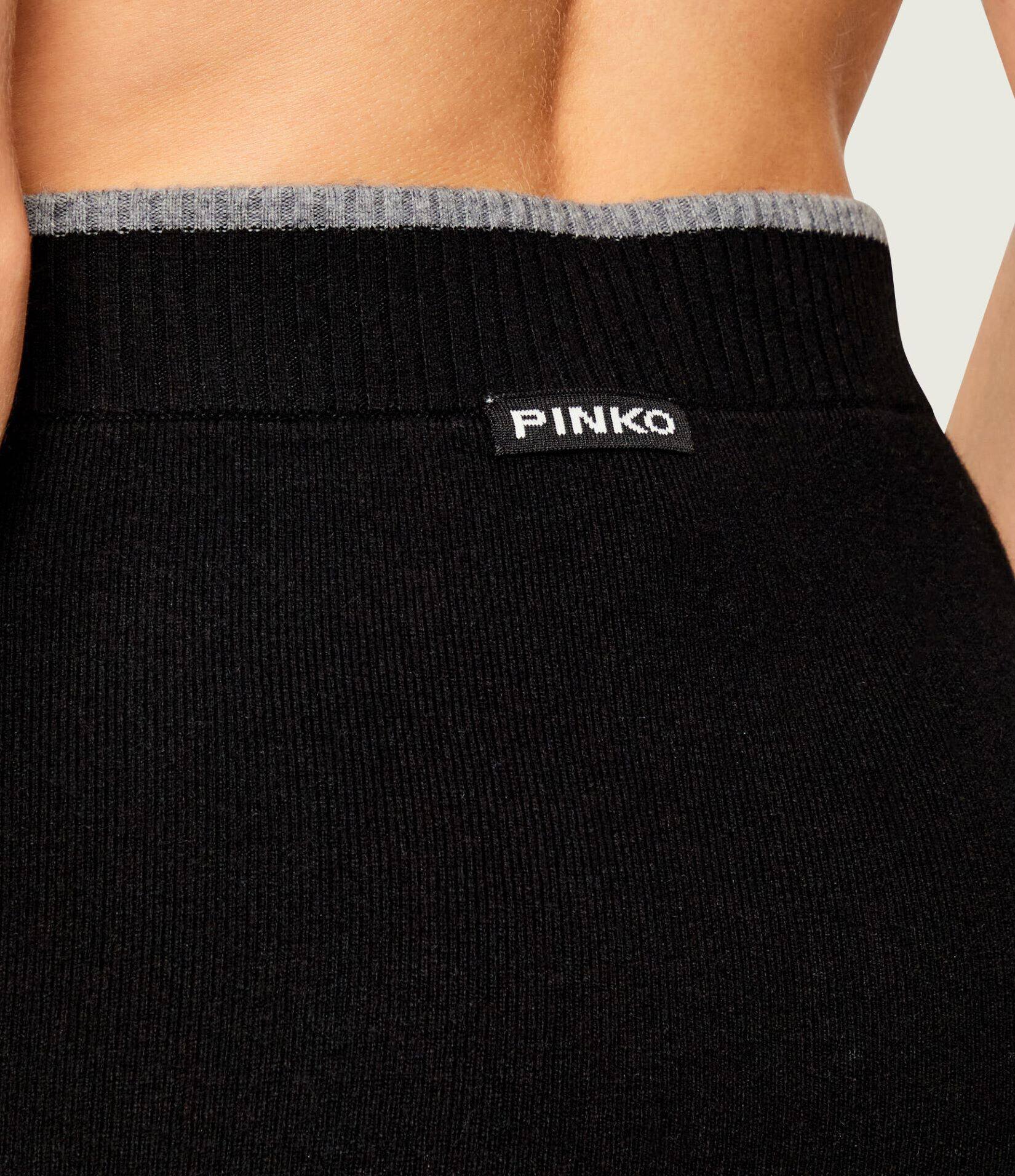 Pinko De lână fustă NUOVA GUINEA cu adaos de cașmir