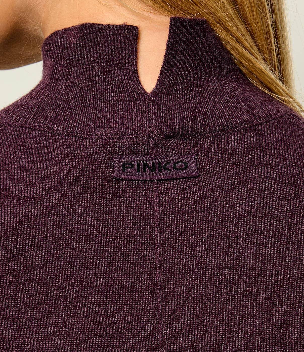 Pinko De lână guler înalt Nizza | regular fit cu adaos de cașmir