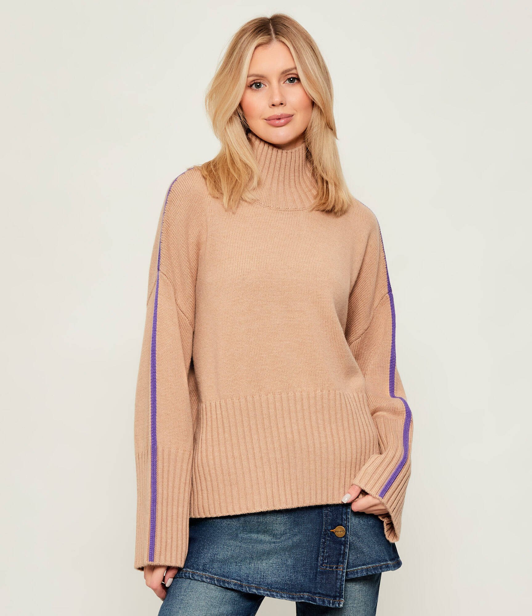 Pinko De lână maletă | Relaxed fit
