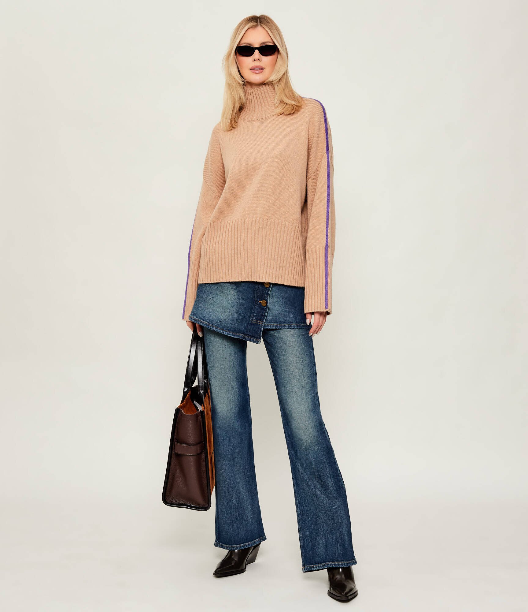 Pinko De lână maletă | Relaxed fit